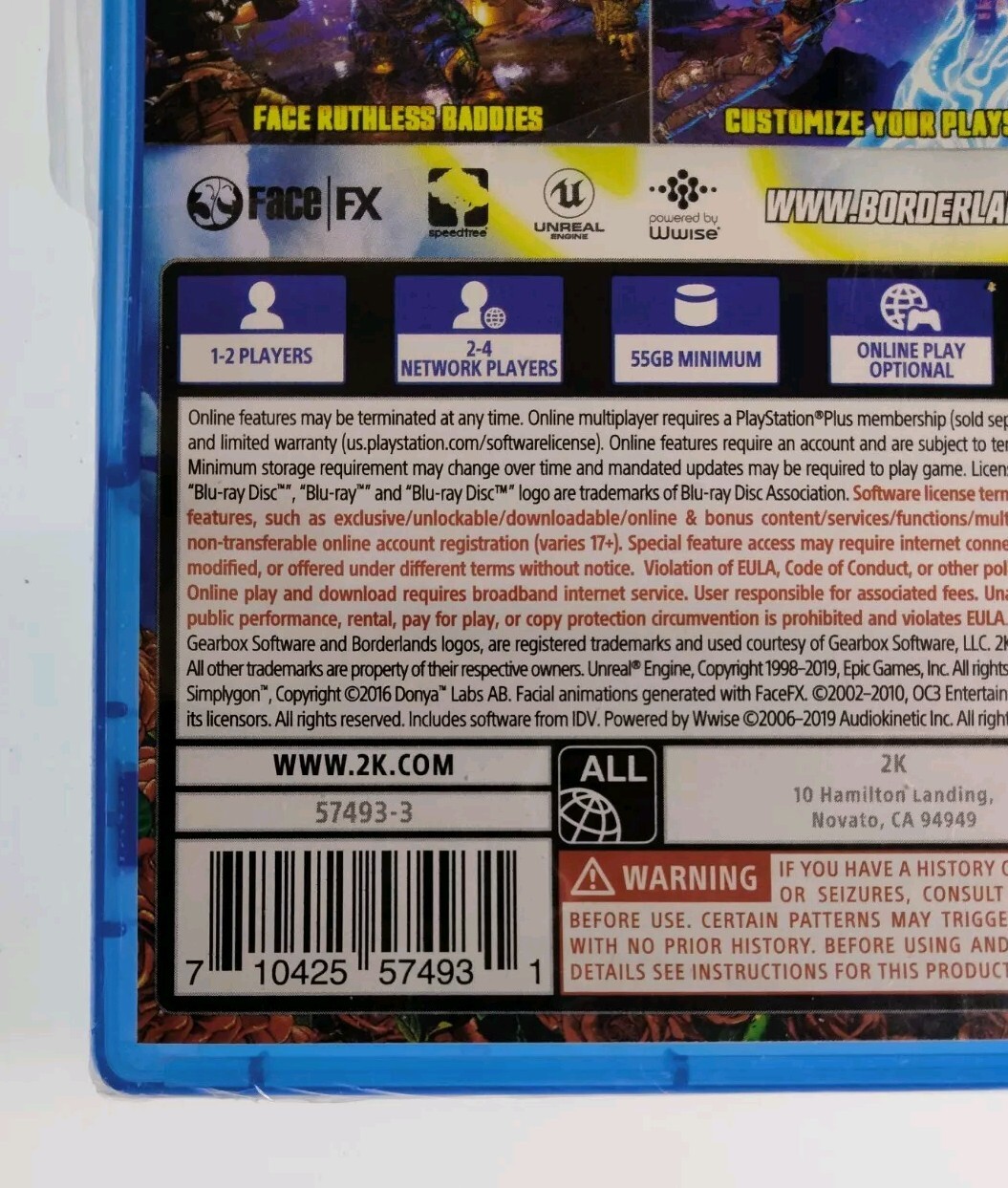 Sony PlayStation 4 / PS4 Borderlands 3