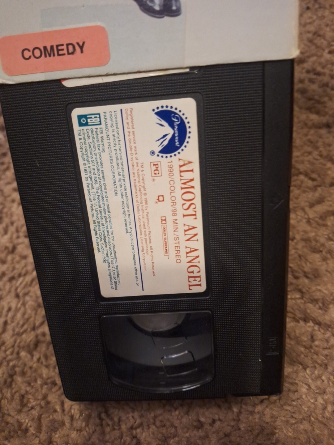 Almost an Angel (VHS, 1991)