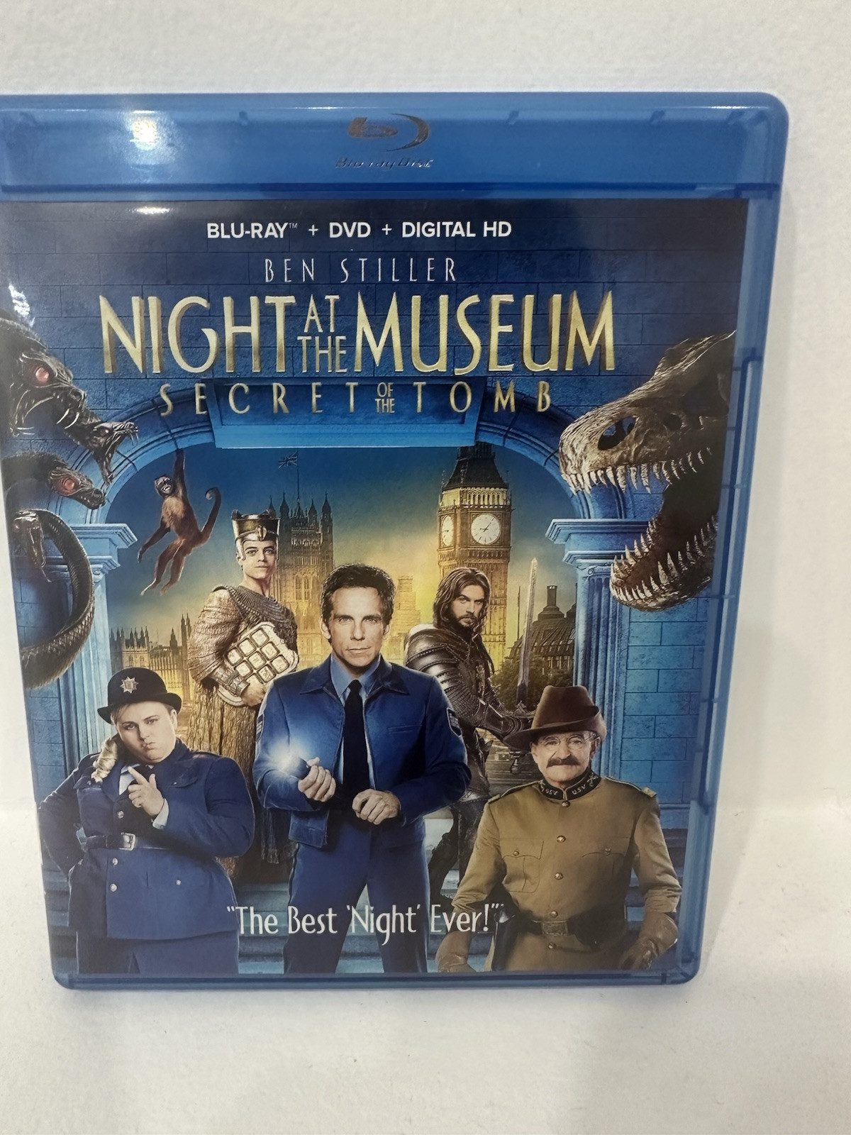 Night at the Museum: Secret of the Tomb (Blu-ray + DVD) Excellent Condition
