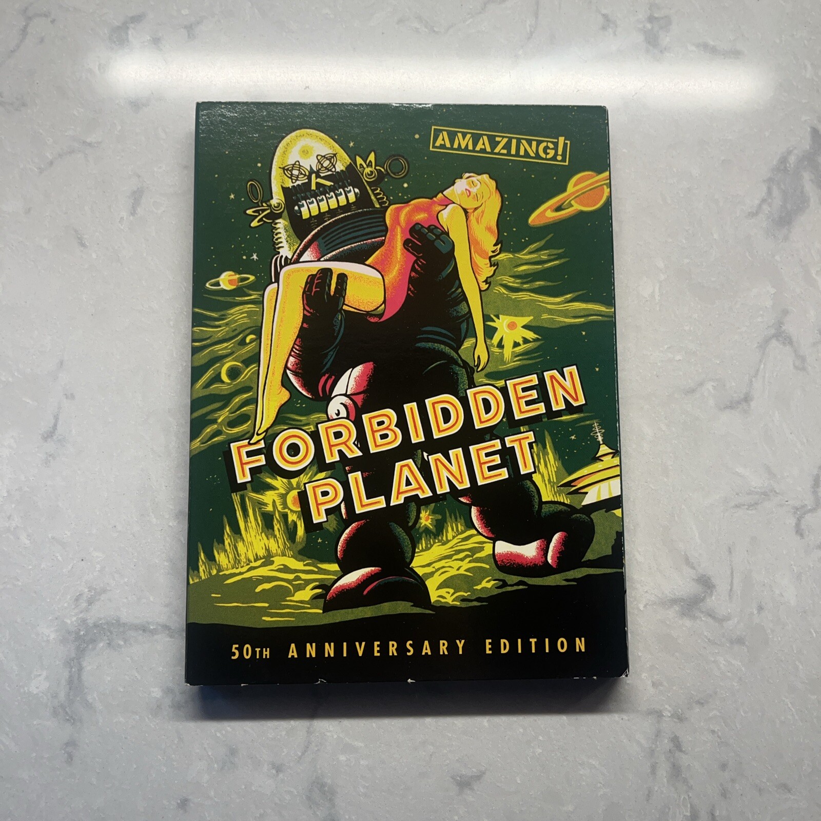 Forbidden Planet (DVD, 2006, 2-Disc Set, 50th Anniversay Edition)w/ Lobby Cards