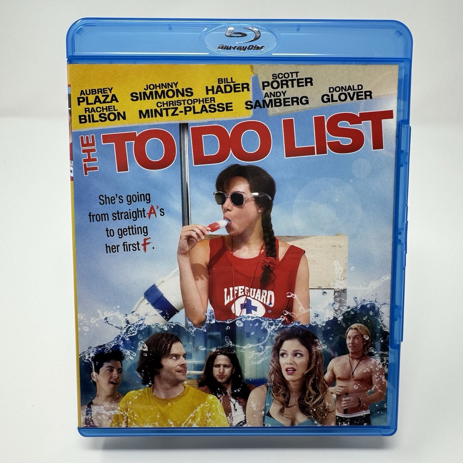 The To Do List (Blu-ray, 2013) Aubrey Plaza Bill Hader Comedy RARE OOP