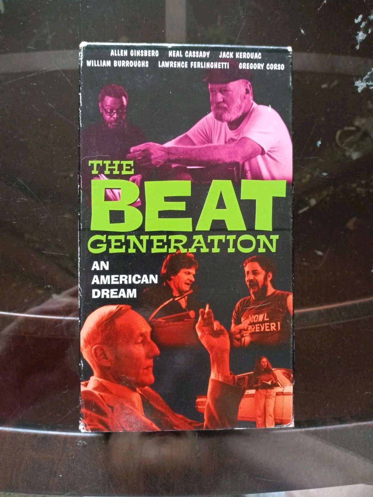 The Beat Generation (VHS, 1987) Steve Allen, Allen Ginsberg, Neal Cassady