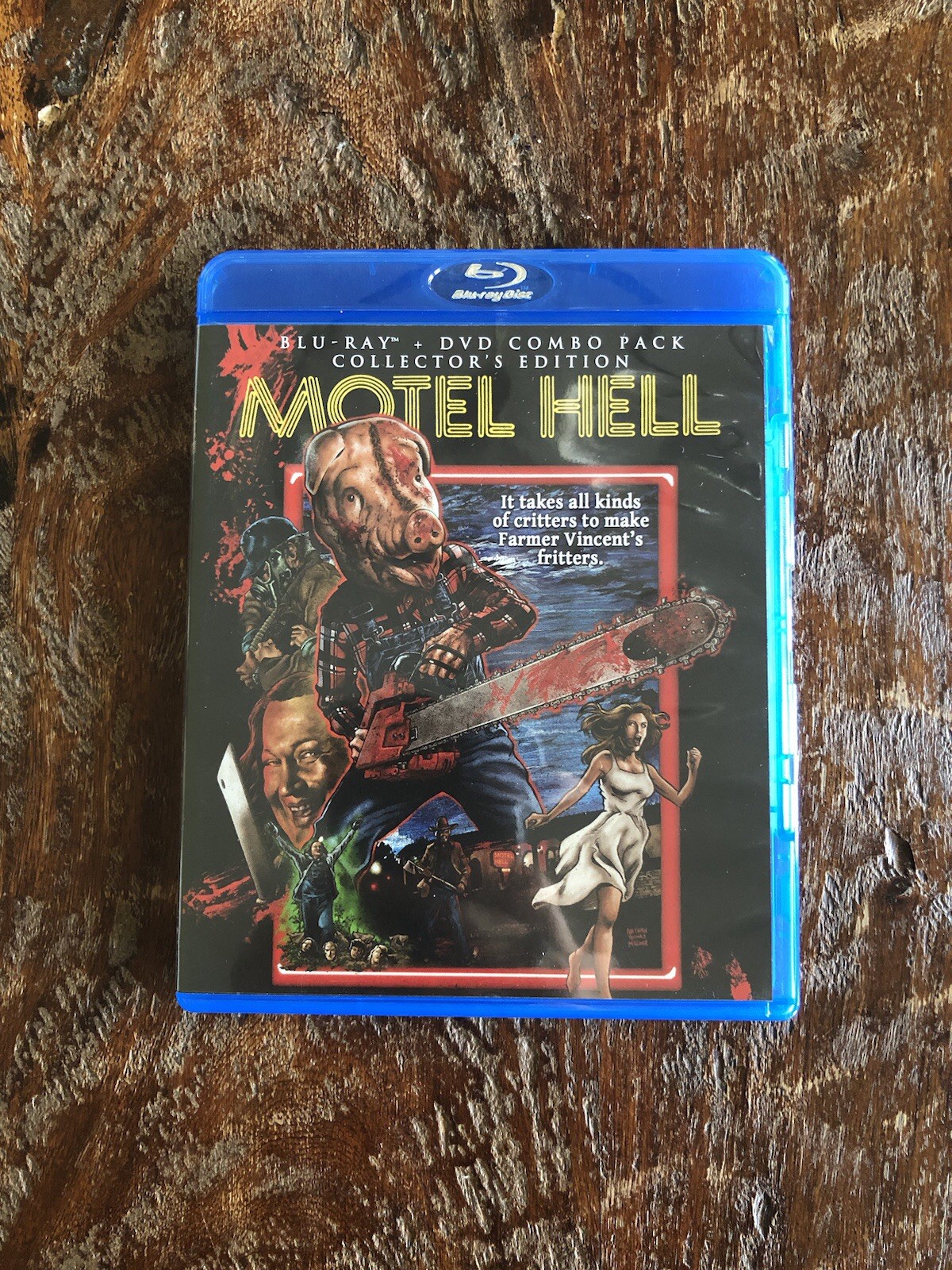 Motel Hell (Blu-ray, 1980) Horror Slasher Cult Classic Scream Factory