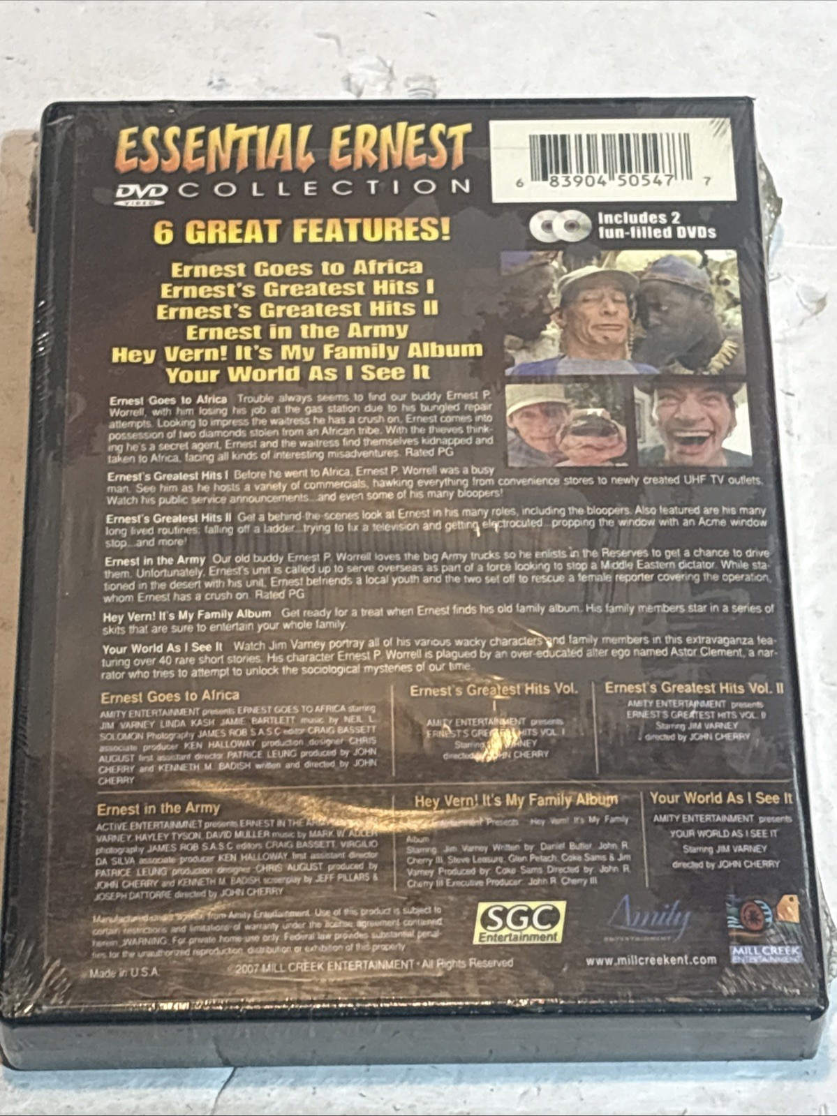Essential Ernest Collection 2-DVD Set Goes to Africa In the Army Greatest Hits