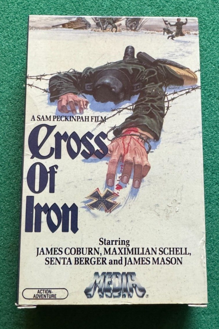 Sam Peckinpah’s Cross of Iron (BETAMAX BETA, 1984, Media) James Coburn