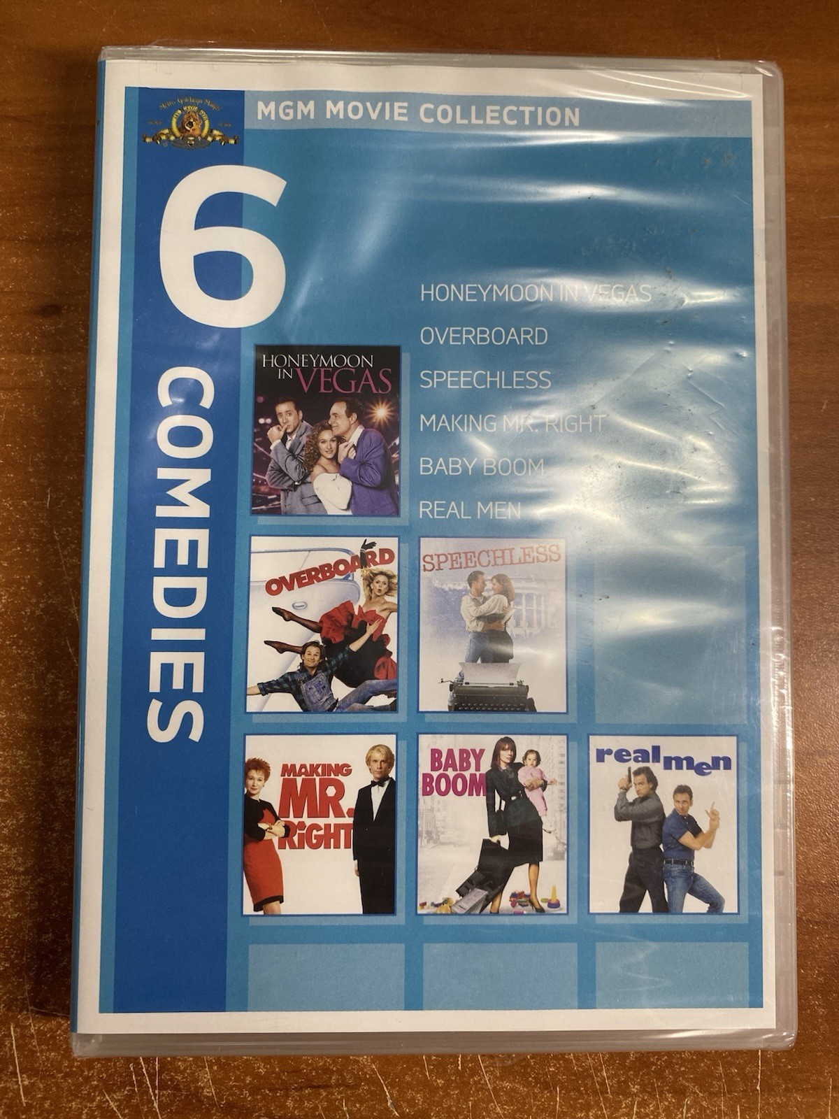 MGM Movie Collection: 6 Comedies (DVD, 2010) Real Men Overboard Speechless