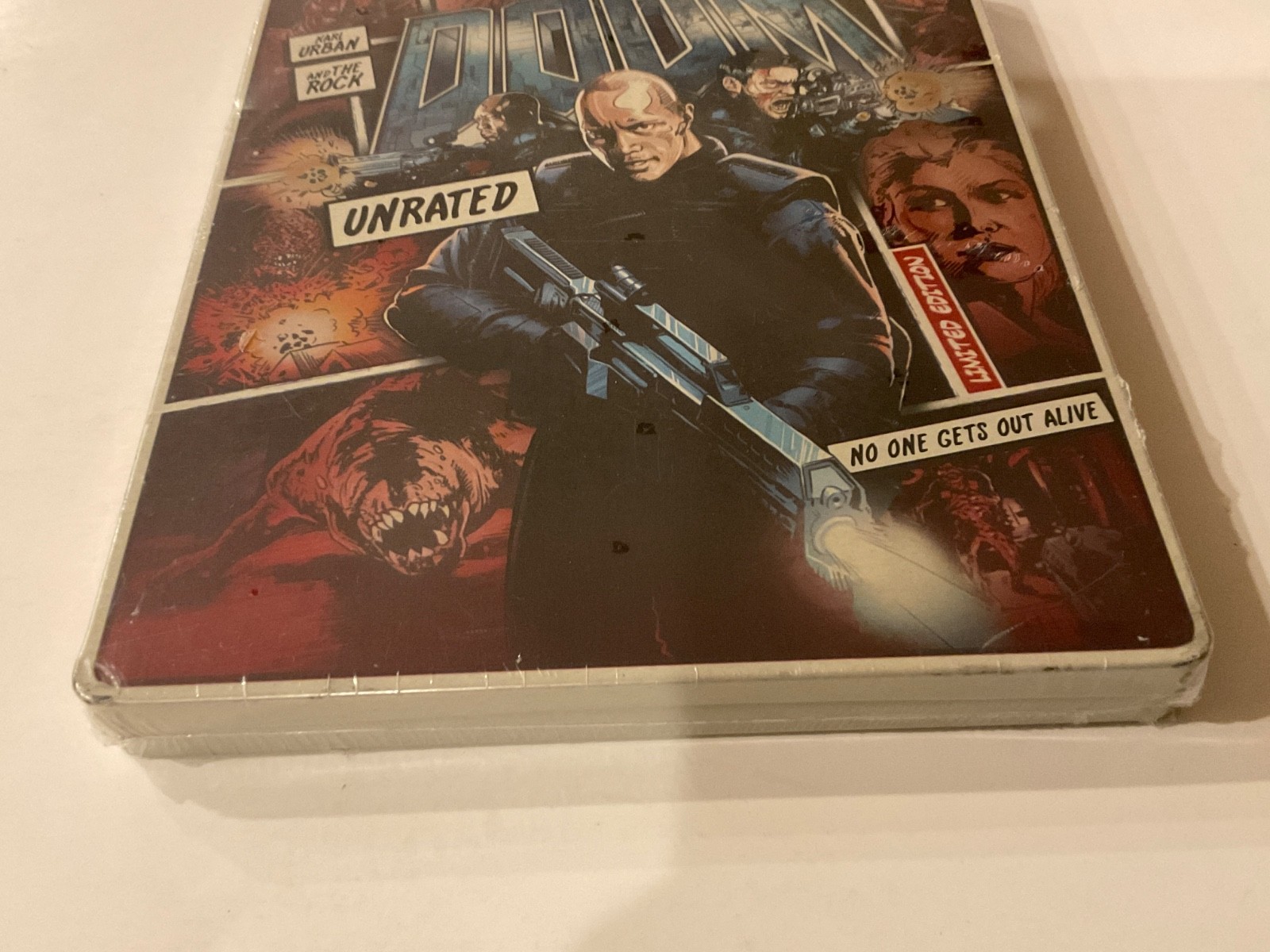 Doom Unrated Limited Edition (Blu-Ray/DVD, SteelBook, 2013) Brand New and Sealed