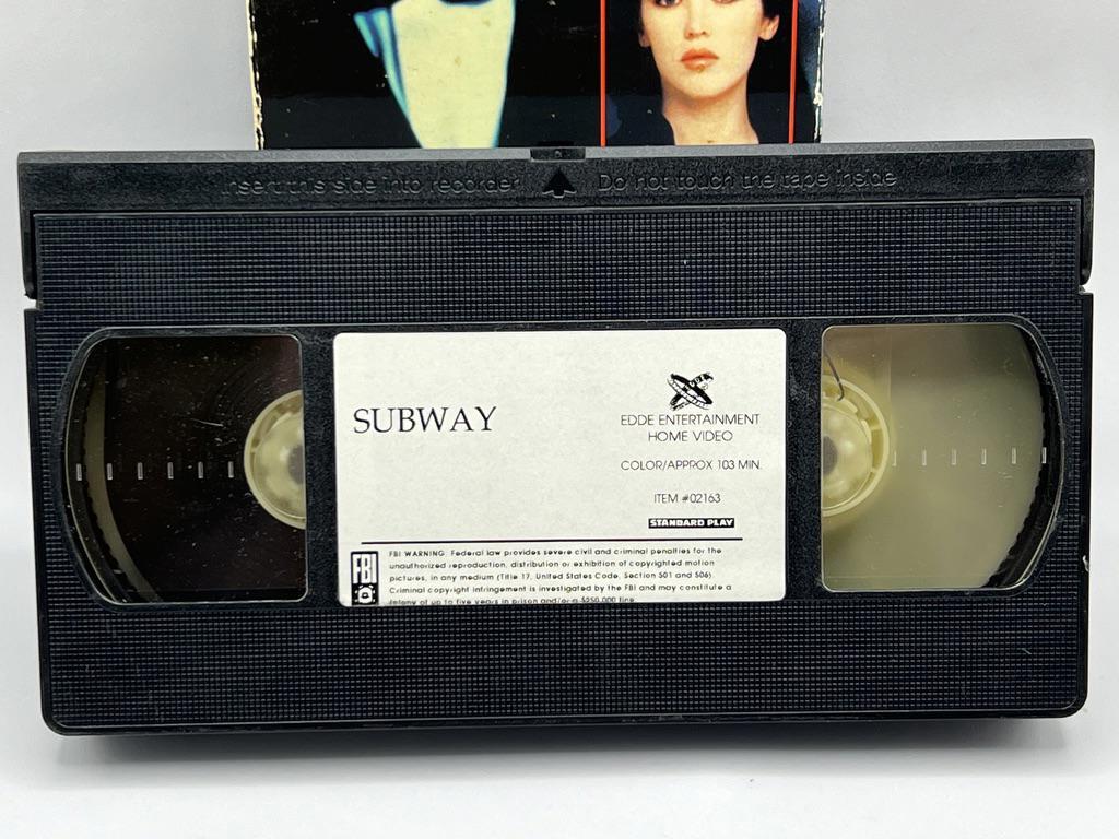 Subway VHS – Classic Film Starring Christopher Lambert & Isabelle Adjani