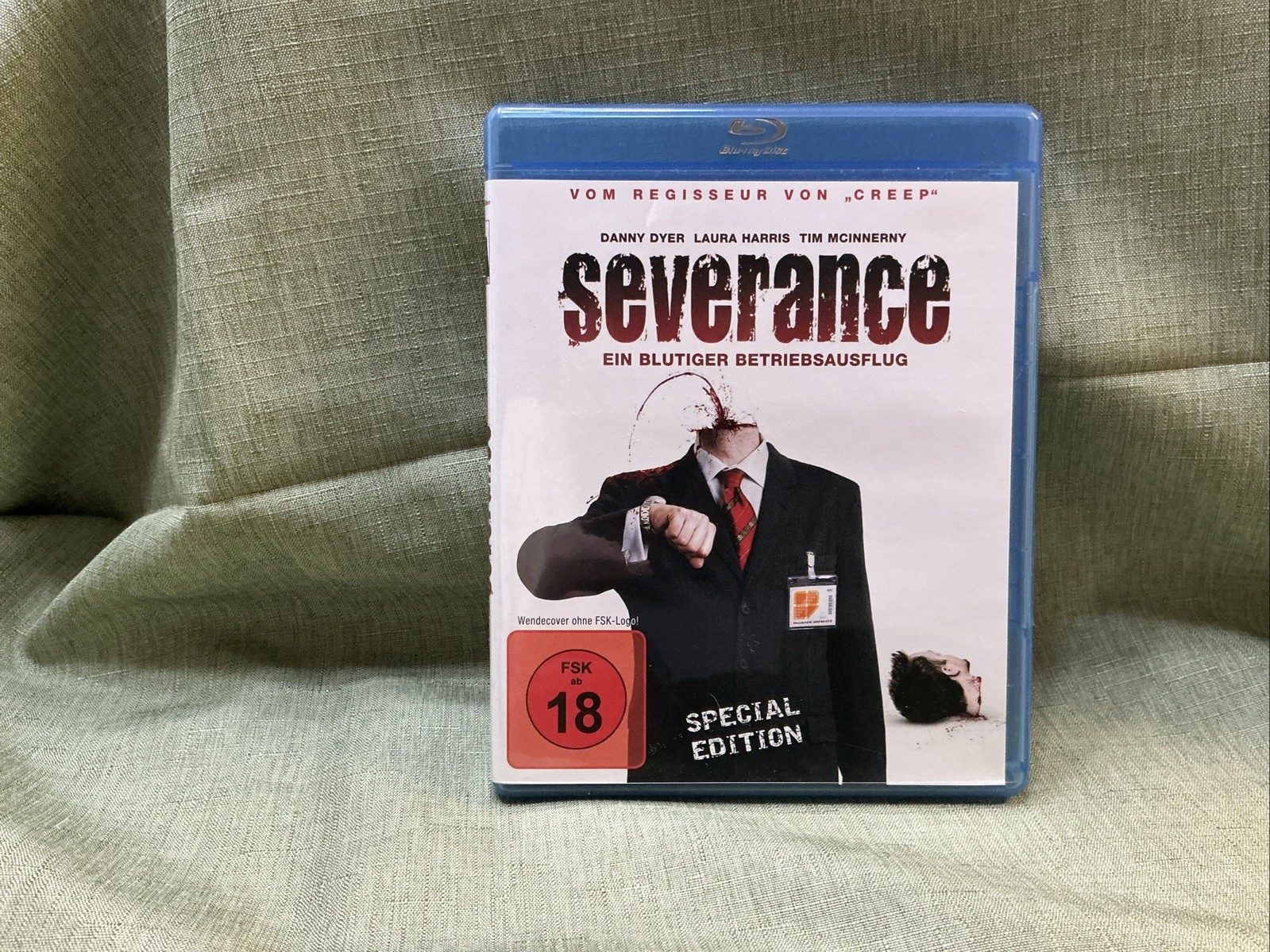 Severance (2025 Blu-ray) Region B Slipcover British Comedy Horror