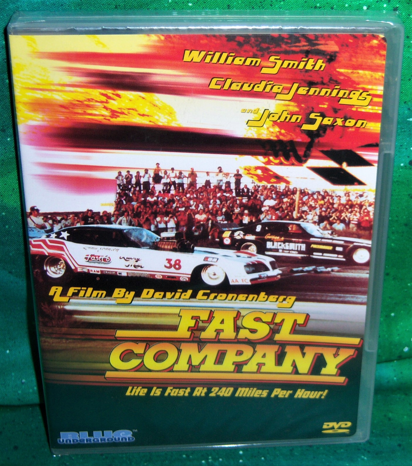 BRAND NEW RARE OOP DAVID CRONENBERG CLAUDIA JENNINGS FAST COMPANY MOVIE DVD 1979