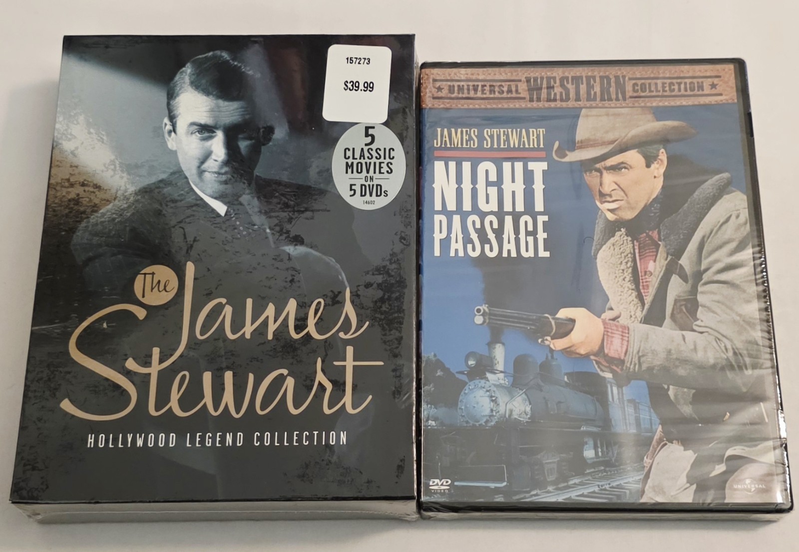 The James Stewart Hollywood Legend Collection & Night Passage DVD – NEW SEALED