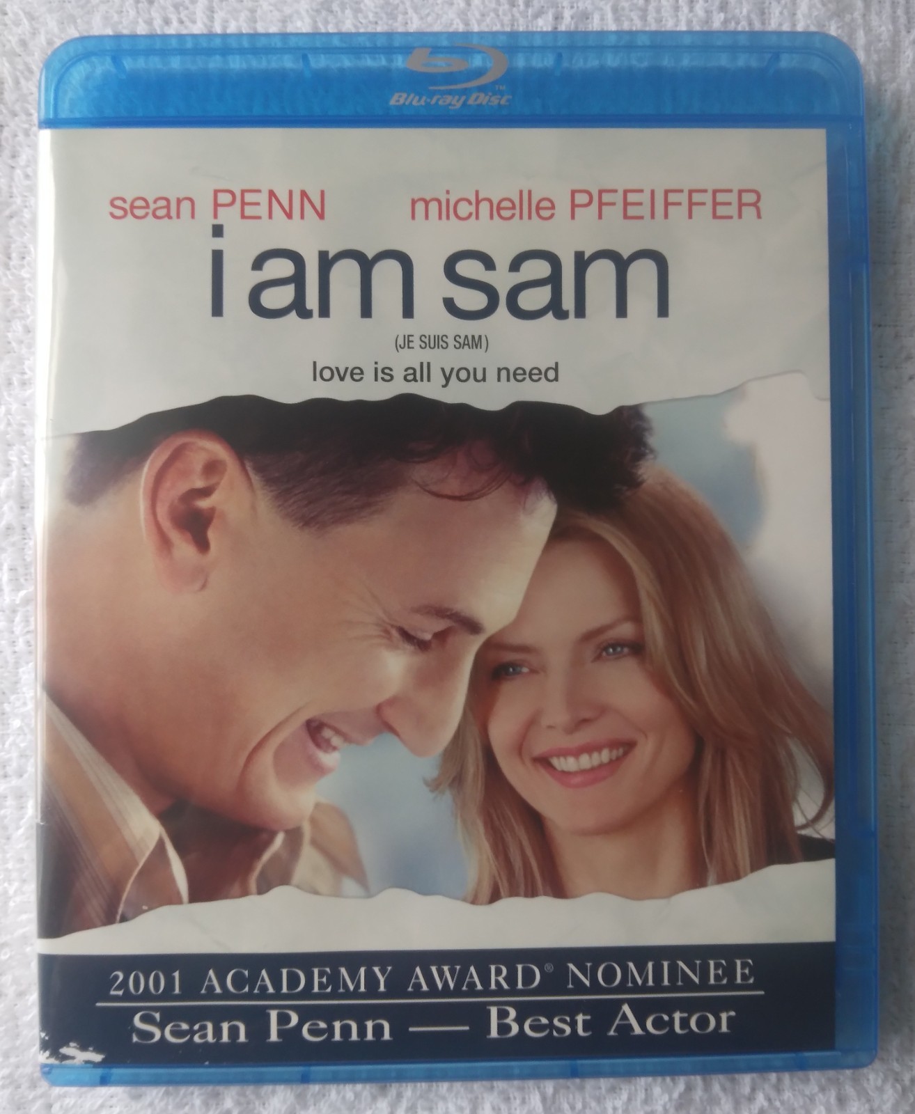 I Am Sam (Blu-ray, 2010) Sean Penn Michelle Pfeiffer rare OOP HTF please read