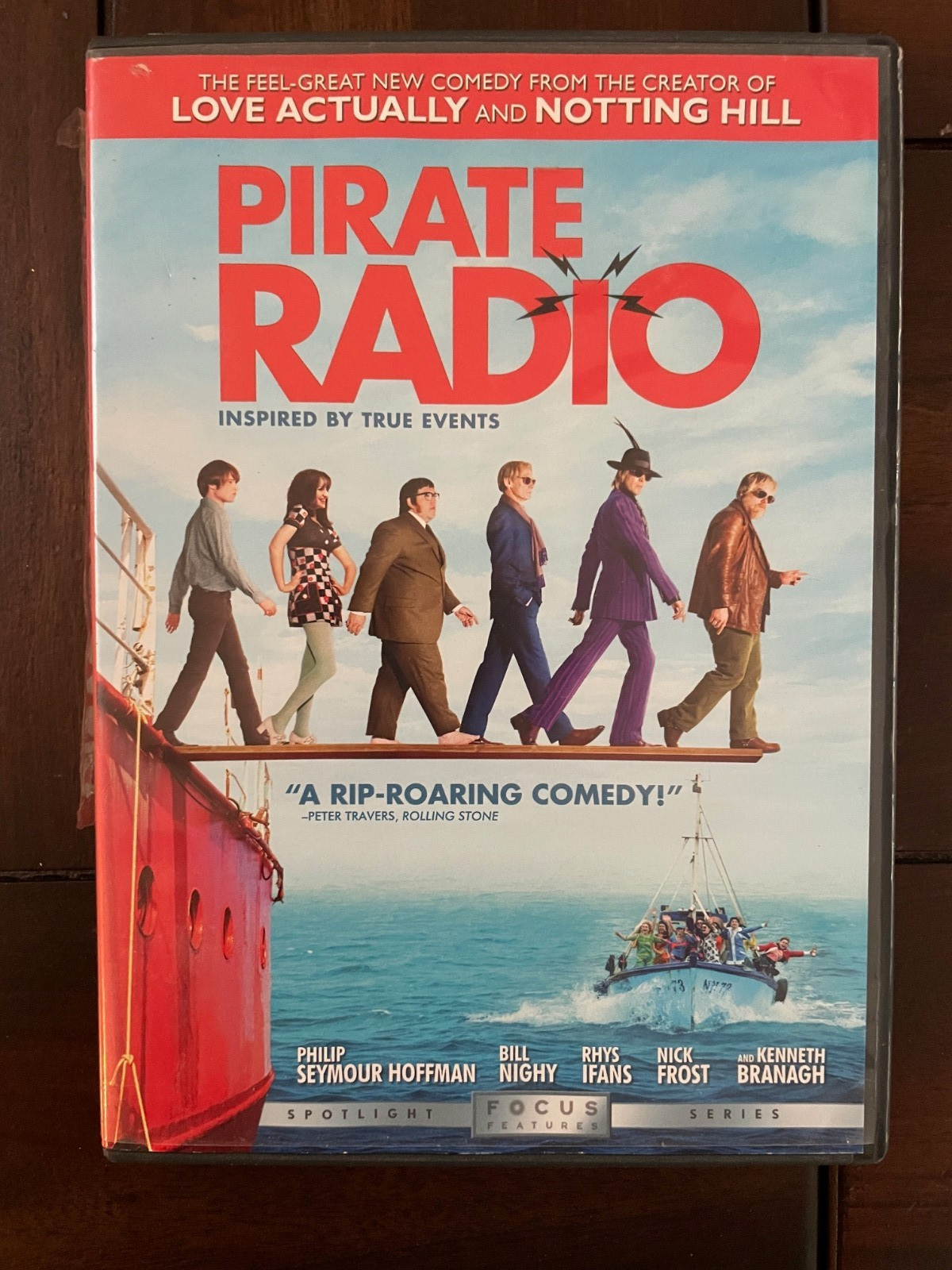 Pirate Radio DVD 2009 Comedy Philip Seymour Hoffman Bill Nighy
