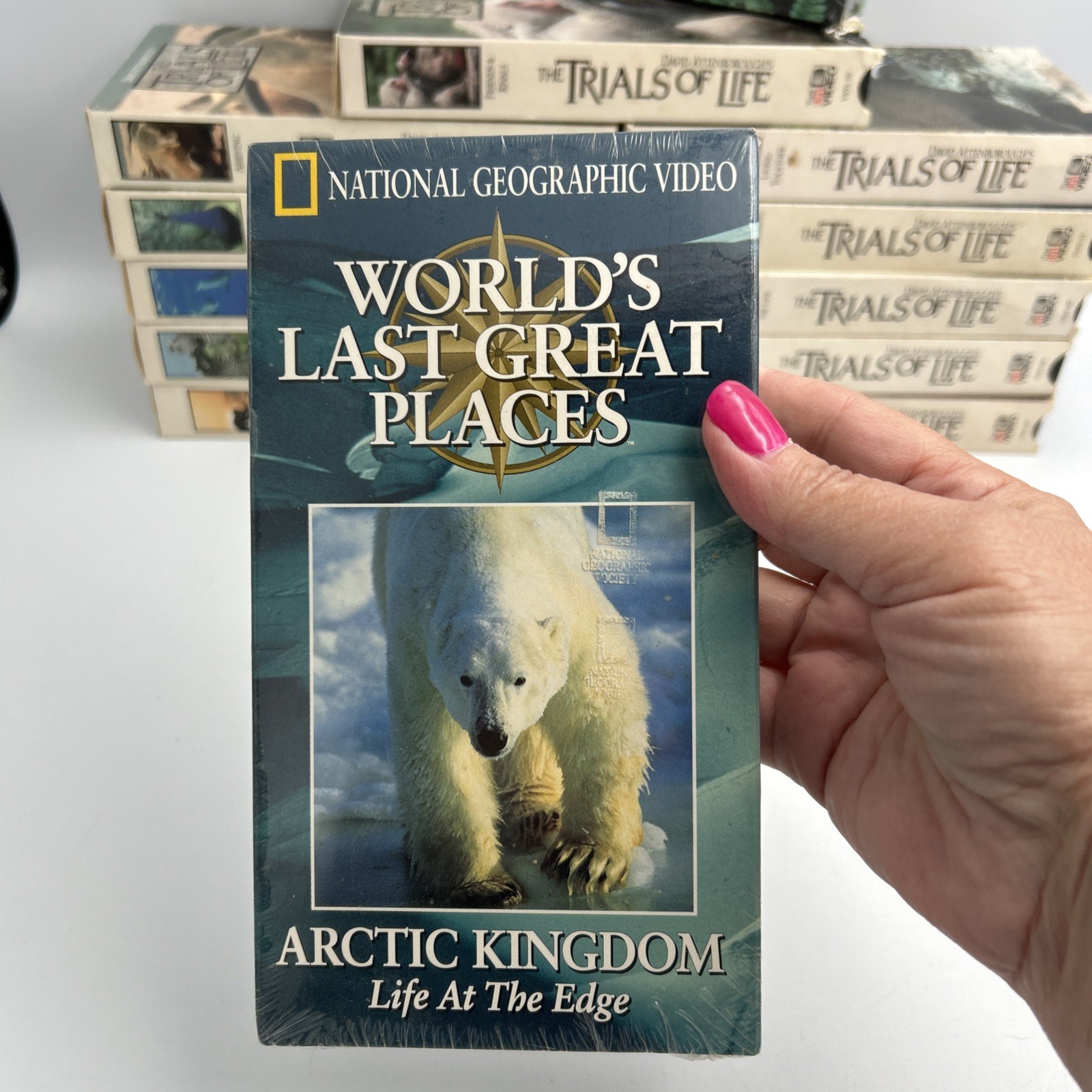 David Attenborough The Trials of Life VHS + 2 EXT Documentary BBC Nature Animals