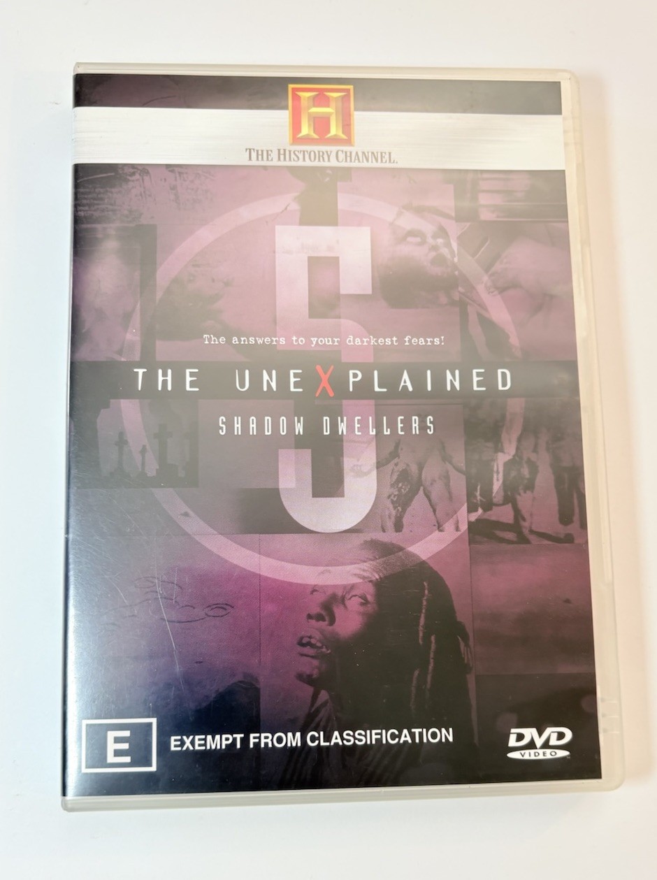 THE UNEXPLAINED 5 SHADOW DWELLERS DVD – Unspecified Region – See Description