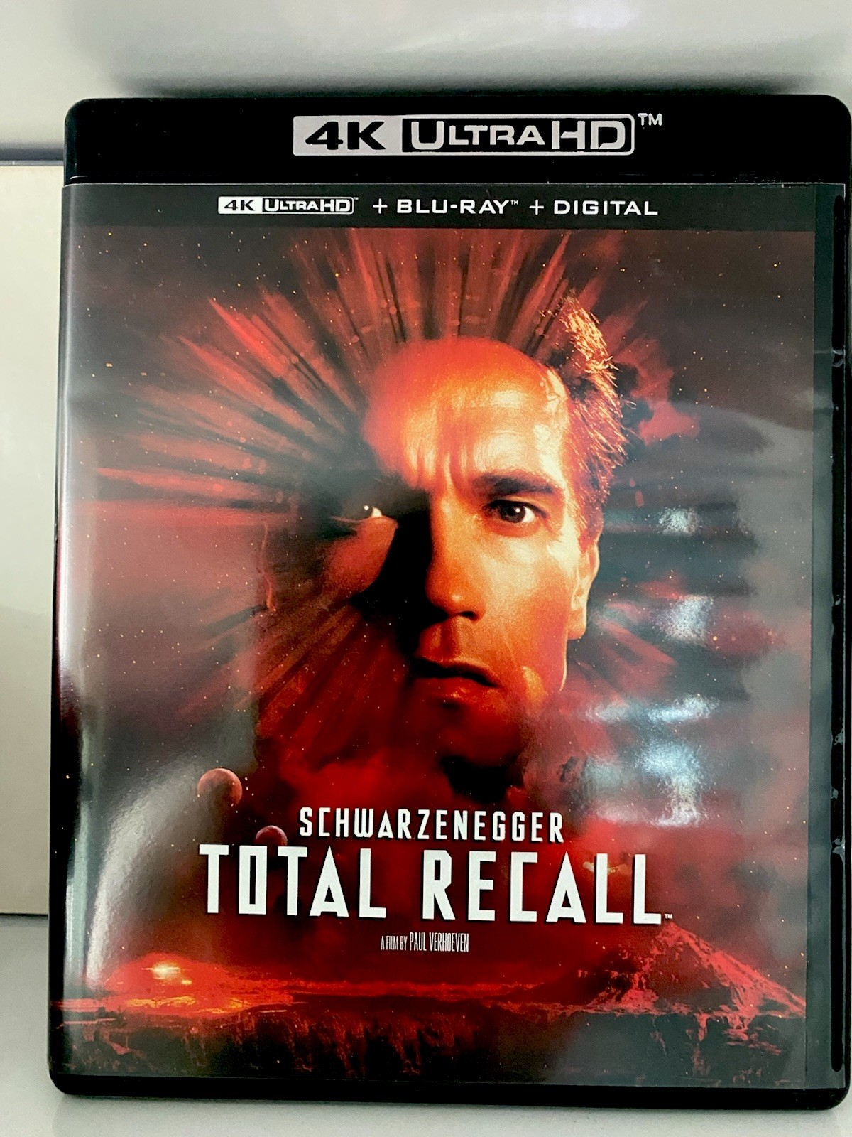 Total Recall (30th Anniversary) (4K Ultra HD + Blu ray) 1990 No Digital