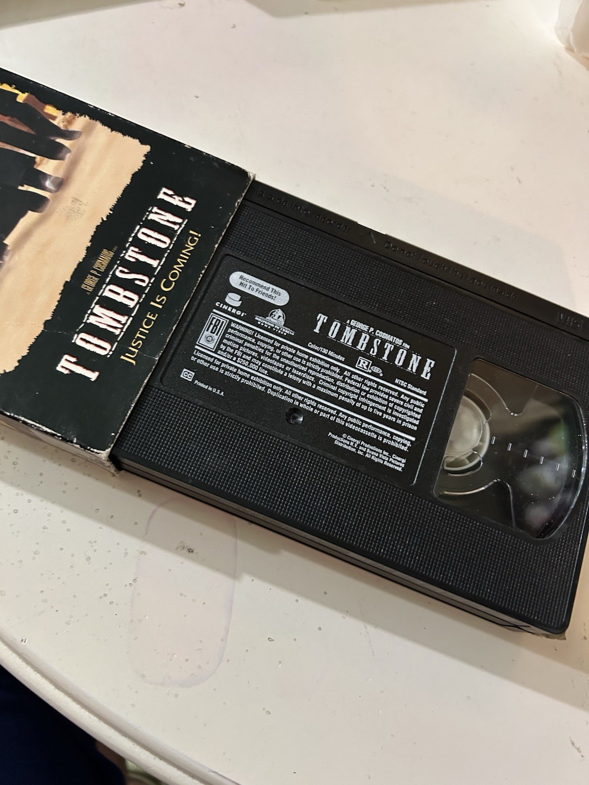 Tombstone (VHS, 1994)