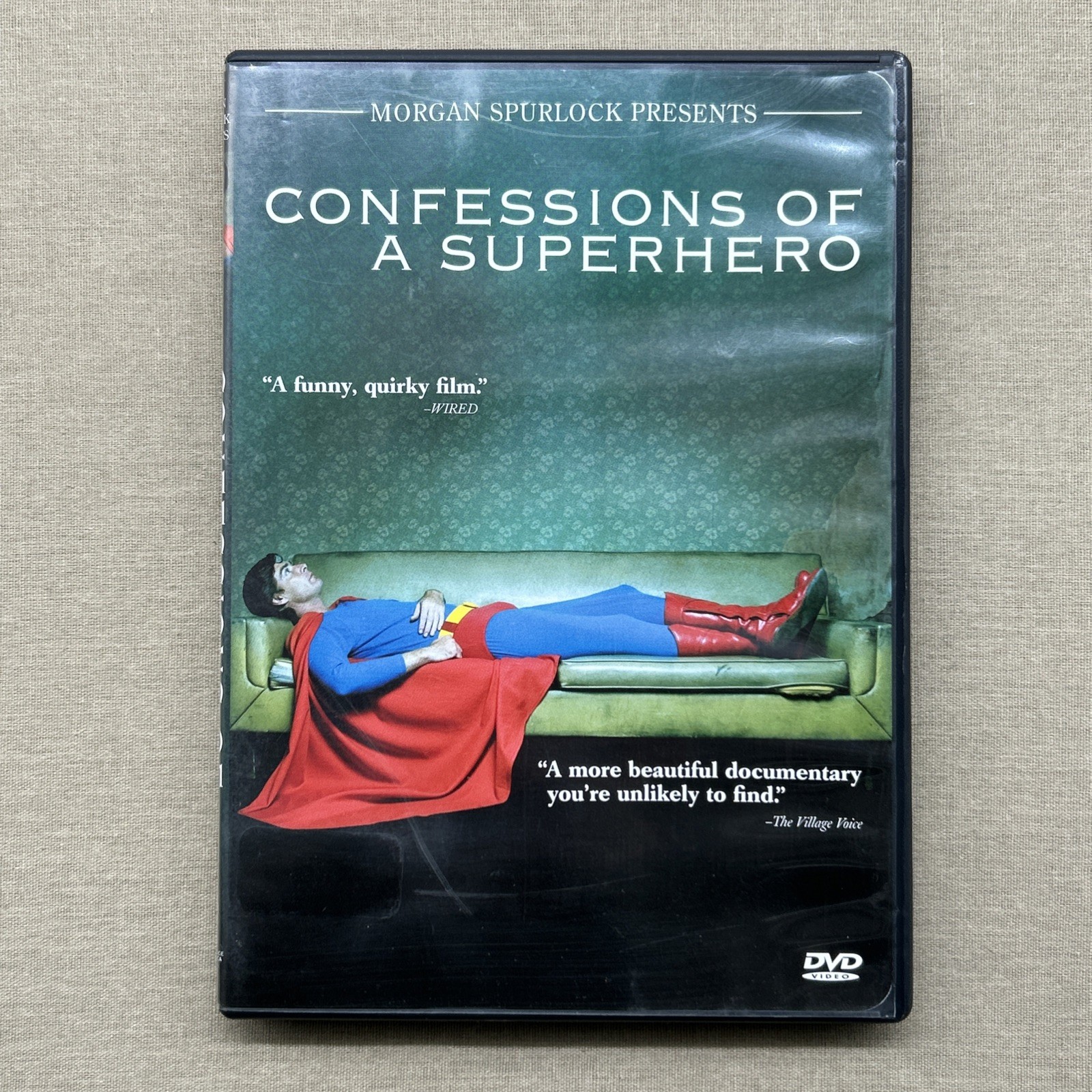 Confessions of a Superhero (DVD 2007) Hollywood Documentary Morgan Spurlock +