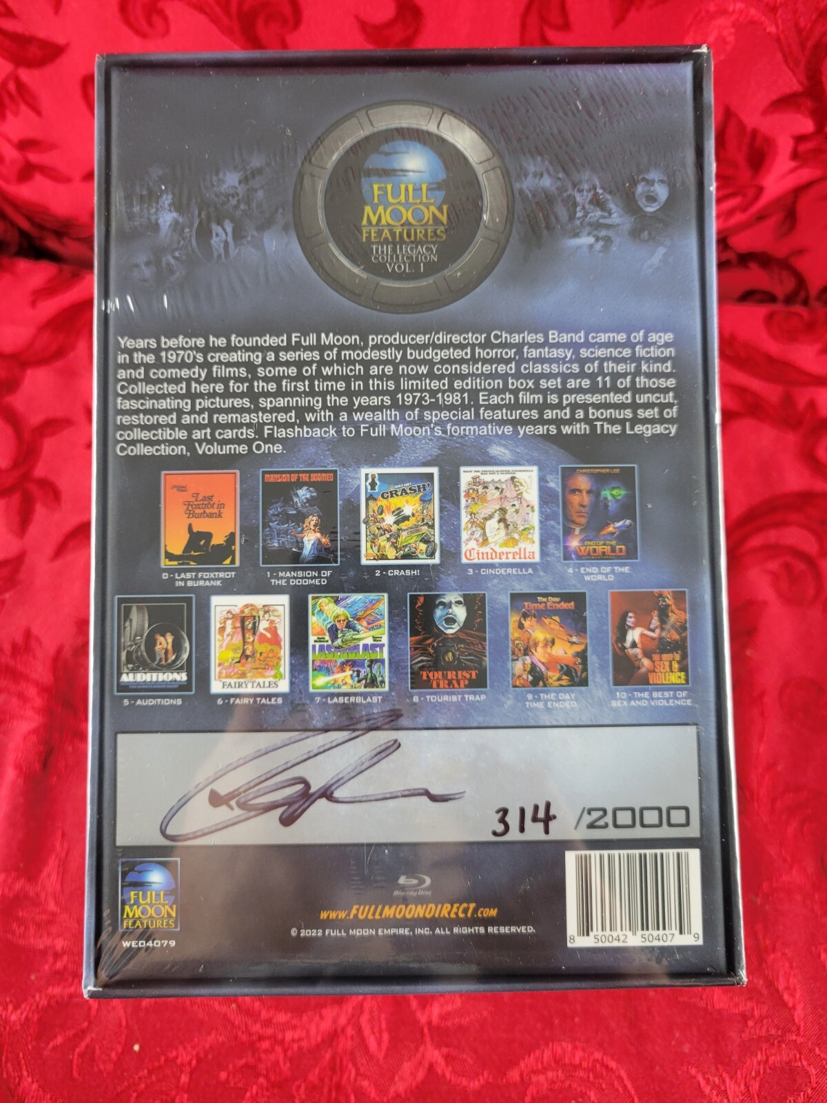 FULL MOON FEATURES: THE LEGACY COLLECTION VOLUME 1 (2023) Charles Band, Limited