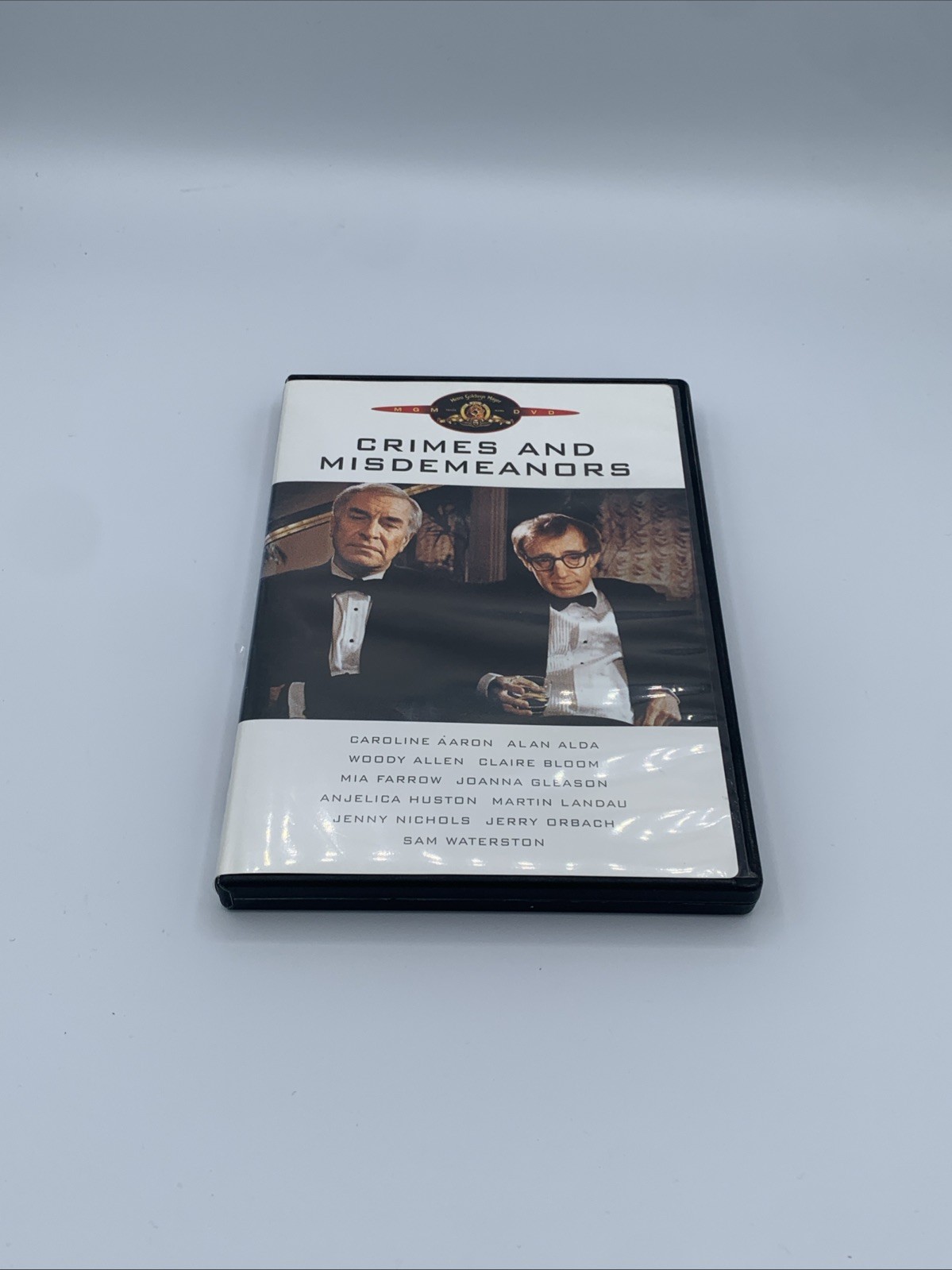 Crimes and Misdemeanors DVD 1989 Woody Allen Mia Farrow Widescreen Rare OOP!