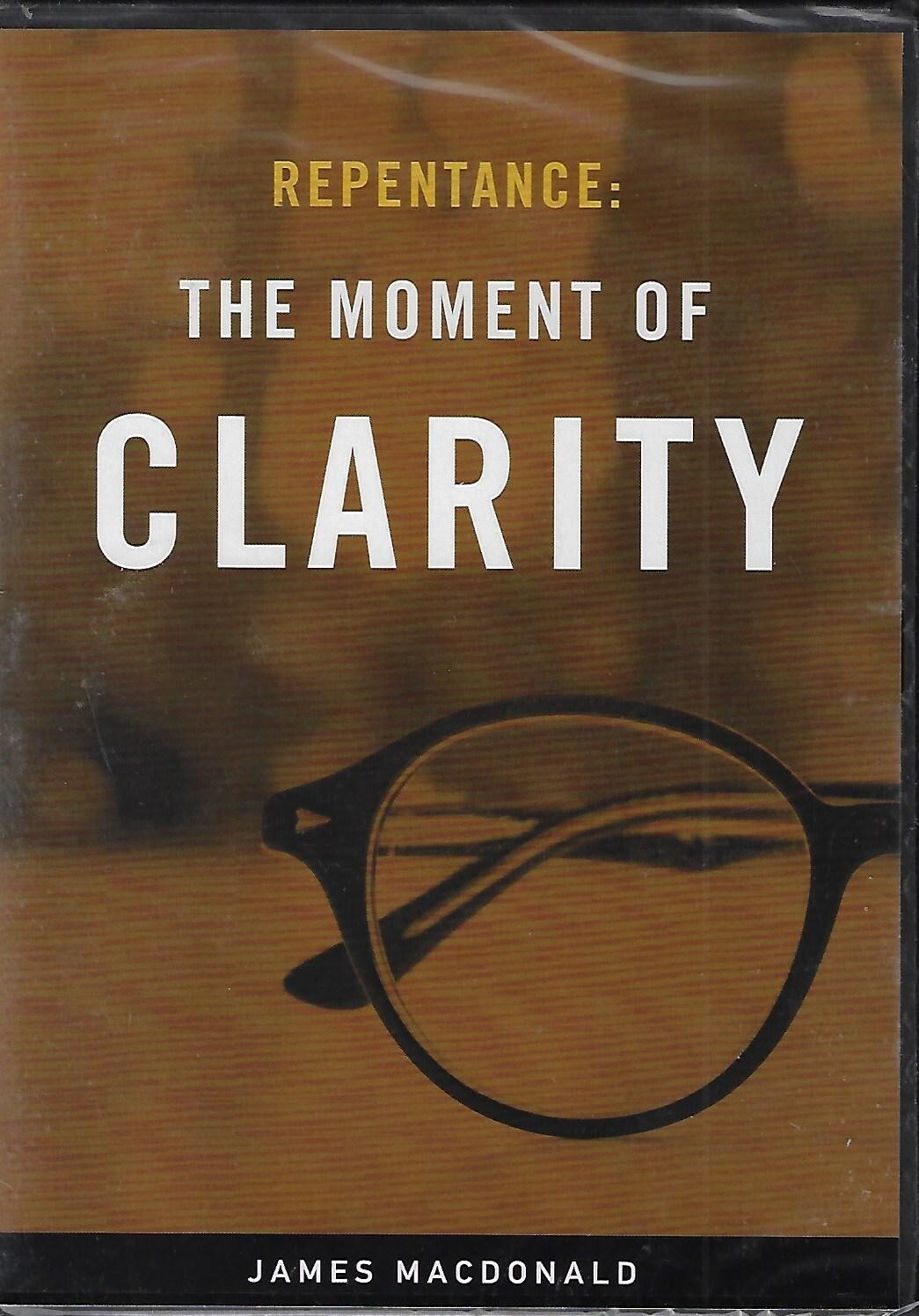 Repentance: The Moment of Clarity by James MacDonald (DVD) New