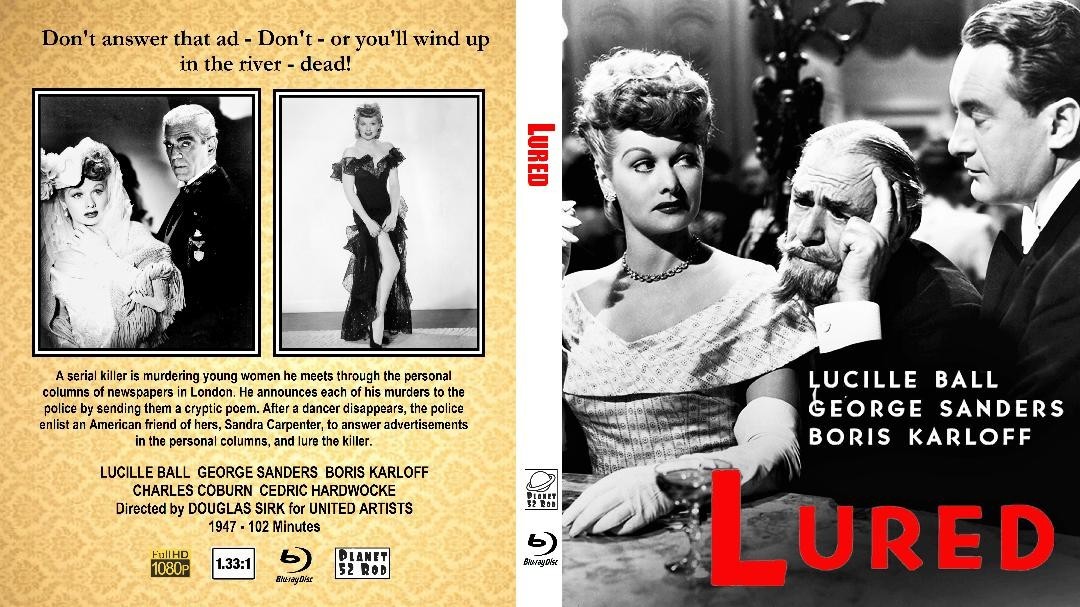 Lured (1947) 1080P BLURAY FILM NOIR CLASSIC