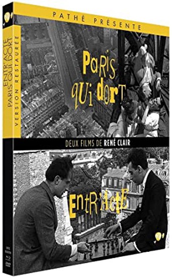 Ren� Clair’s 3 Short Films NEW Blu-Ray 2-Disc DVD Combo Set Charles Martinelli