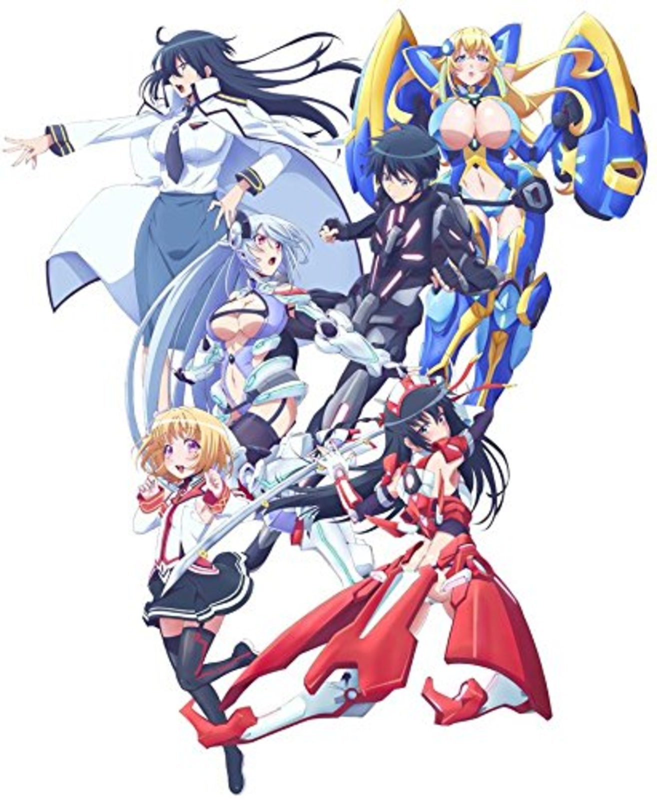 Masou Gakuen HxH Hybrid x Heart Magias Academy Ataraxia Vo.1 Blu-ray Japan New