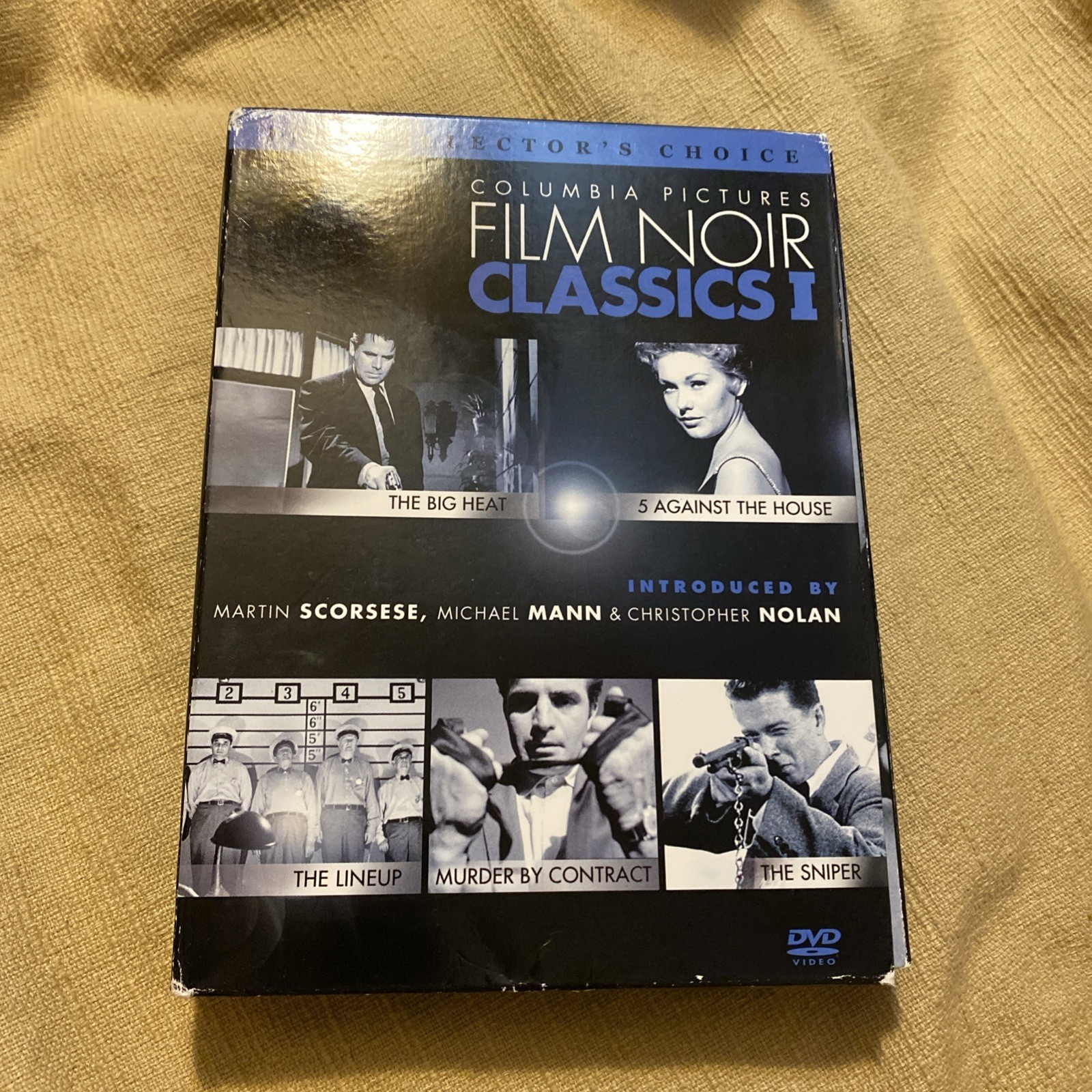 Columbia Pictures Film Noir Classics I 5 DVD Box Set W/ Slip cover