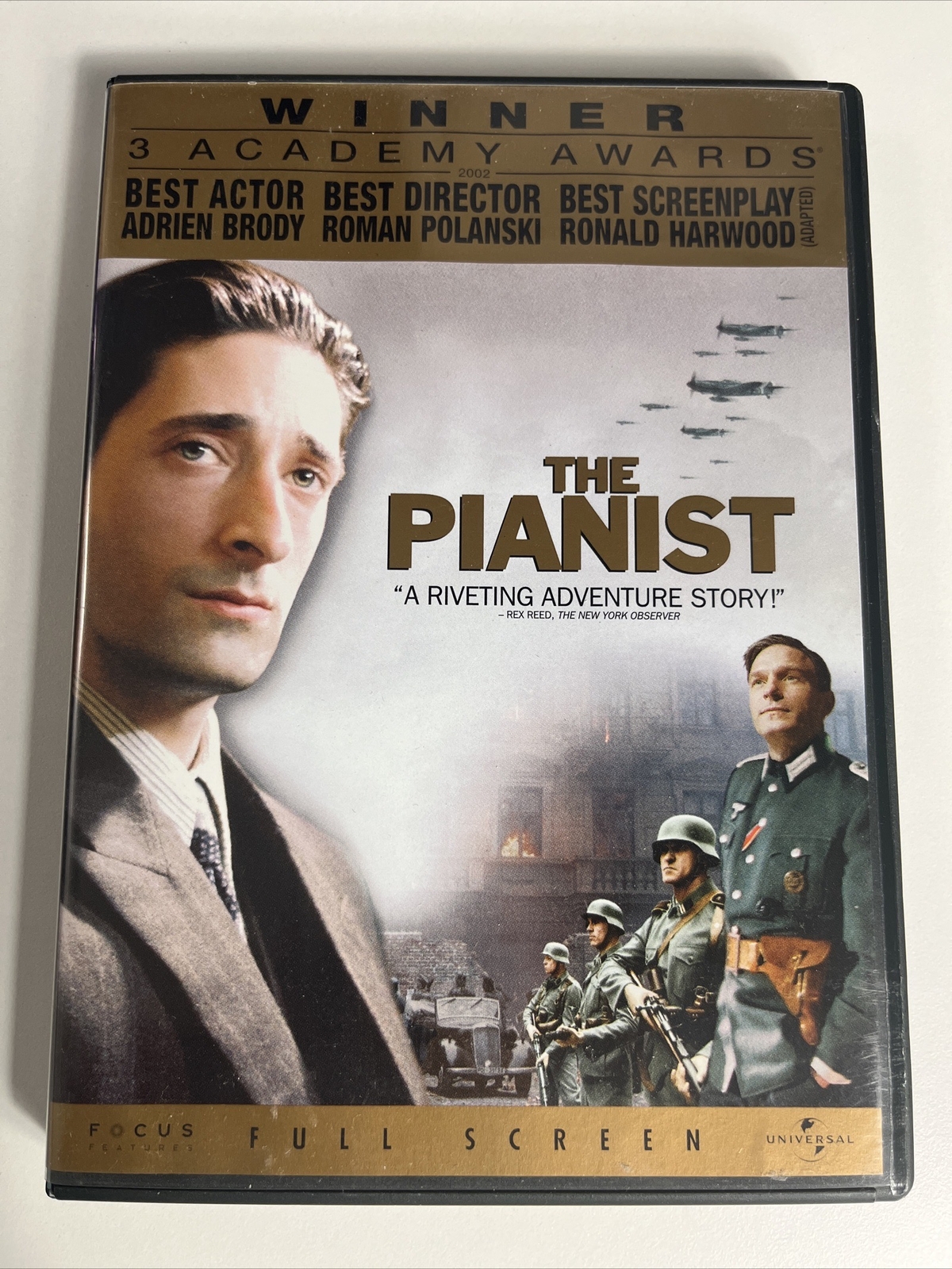The Pianist (Full Screen Edition) – DVD – VERY GOOD