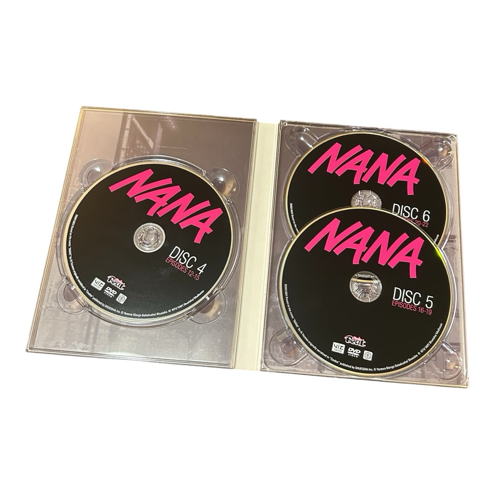 NANA Uncut Box Set 2 Episodes 12-22 Anime DVD VIZ Media