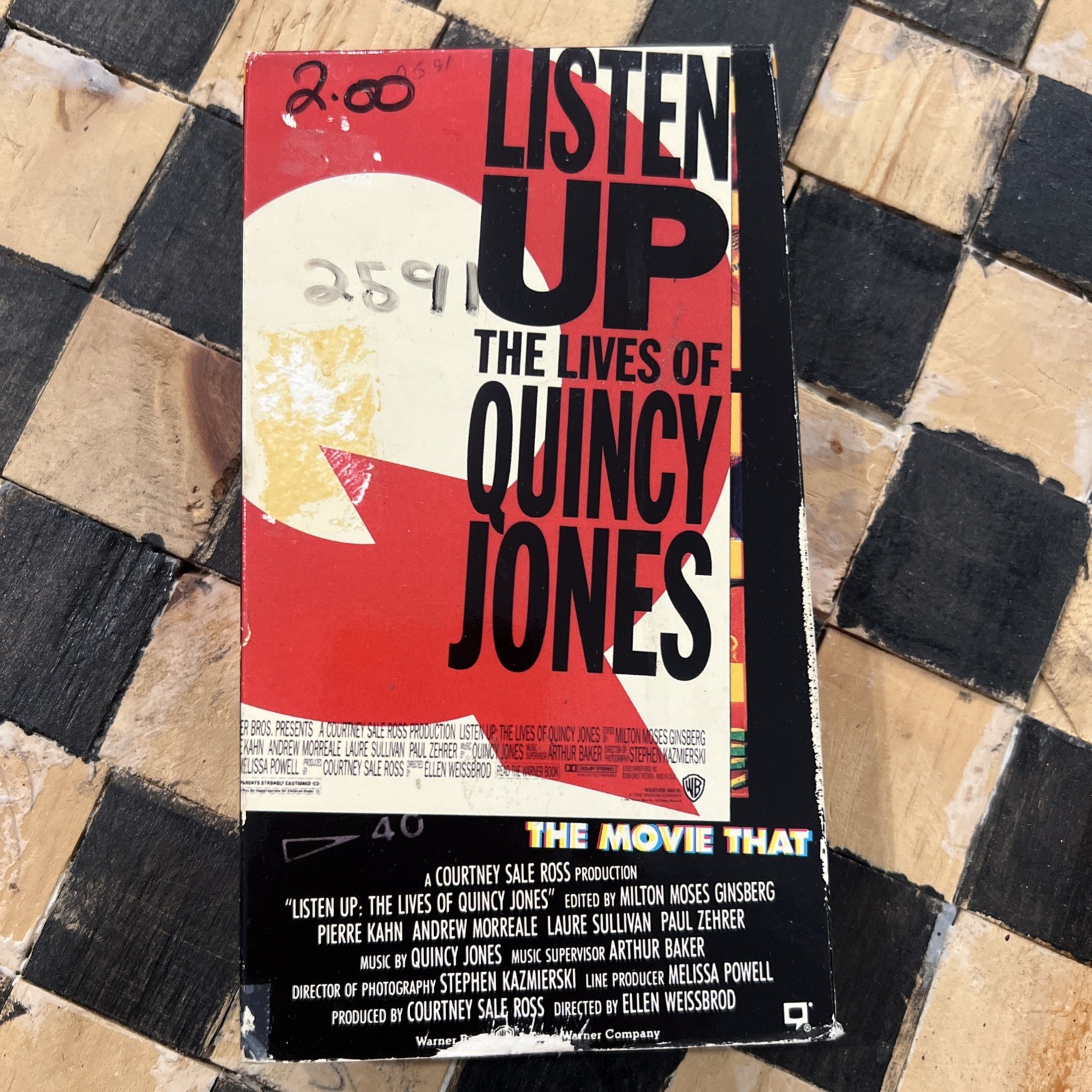 Listen Up: The Lives Of Quincy Jones VHS