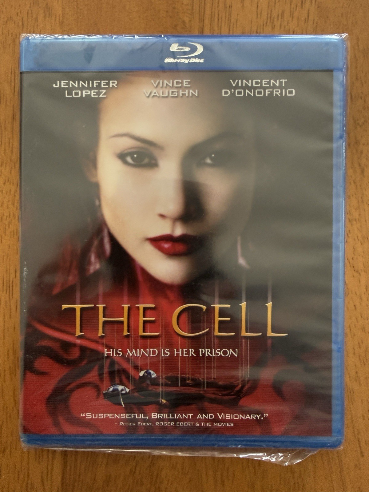 THE CELL (2000) BLU-RAY BRAND NEW & SEALED (REGION A) (SLIM CASE) FREE POSTAGE
