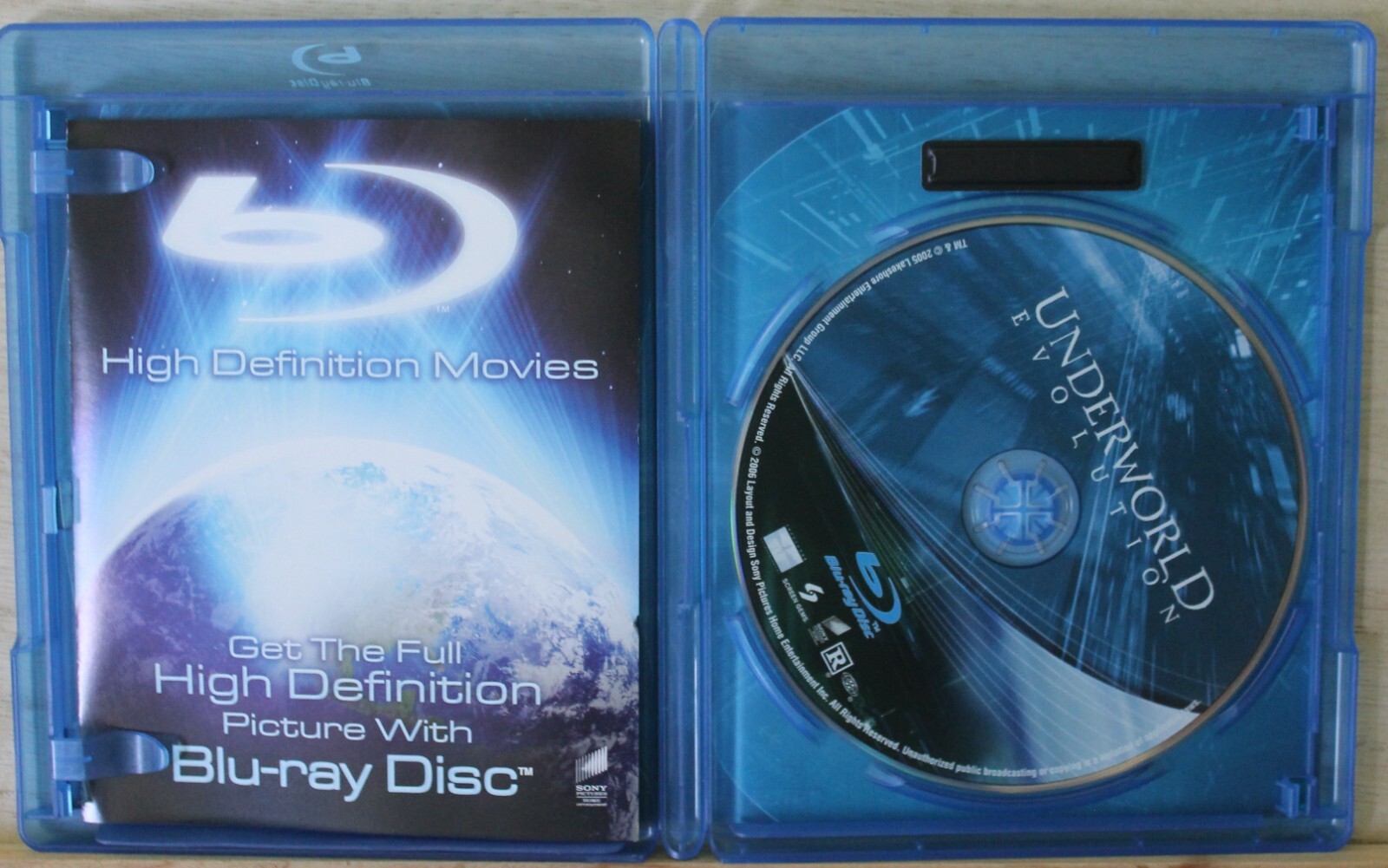 Underworld: Evolution [Blu-ray] Like New/2547