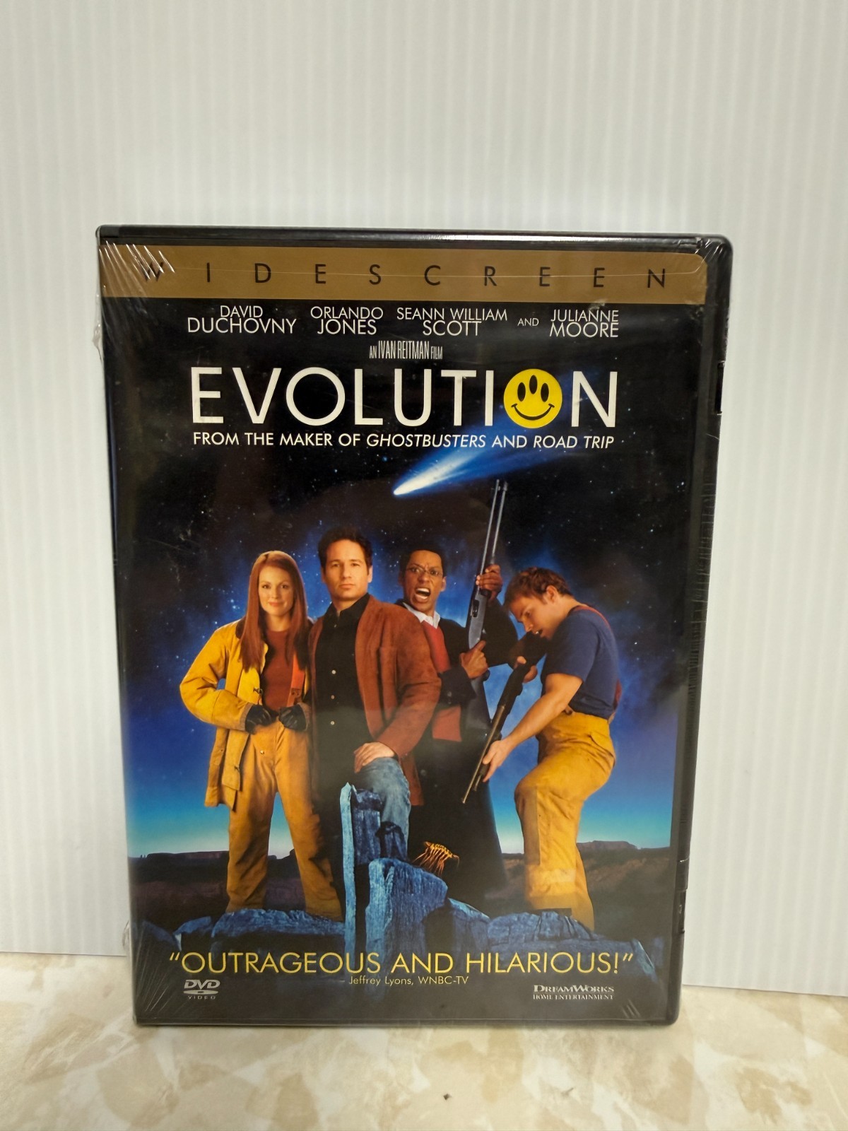 Evolution DVD (2001) Widescreen David Duchovny Ivan Reitman – NEW Sealed