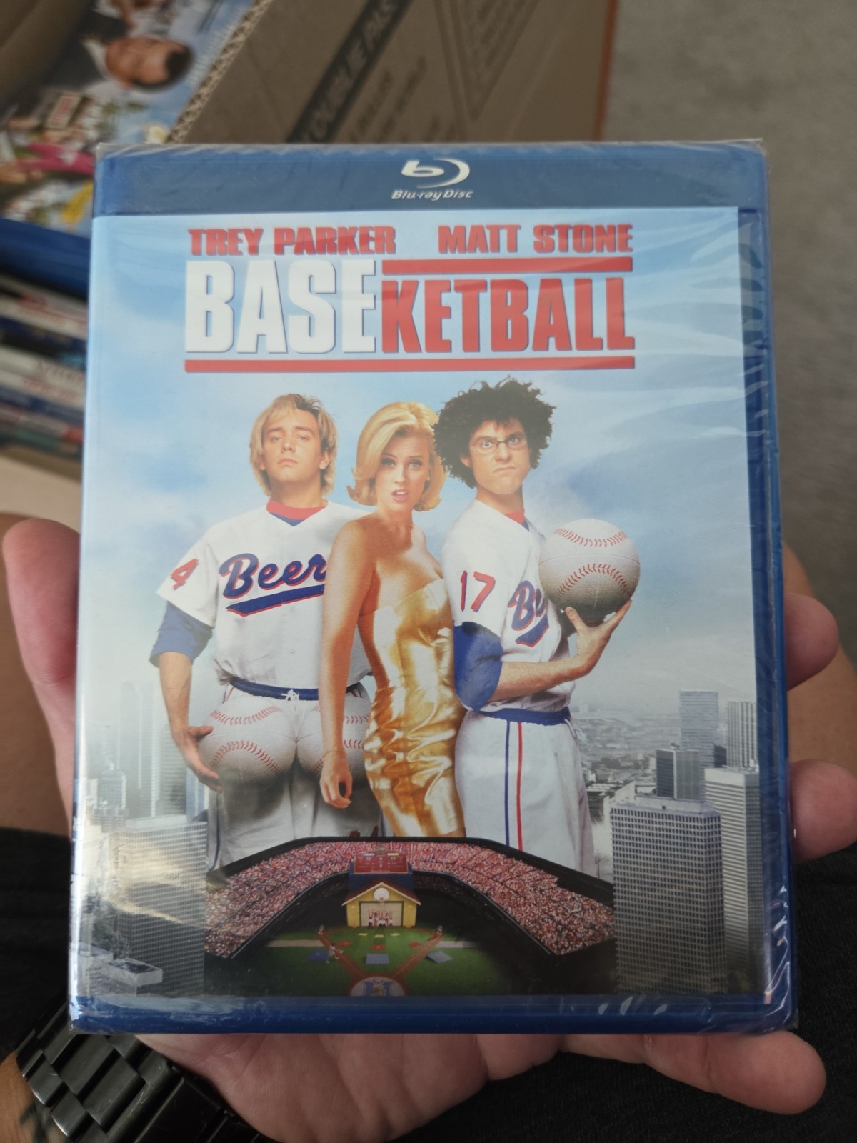 BASEketball (Blu-ray) Trey Parker Matt Stone Yasmine Bleeth Jenny McCarthy