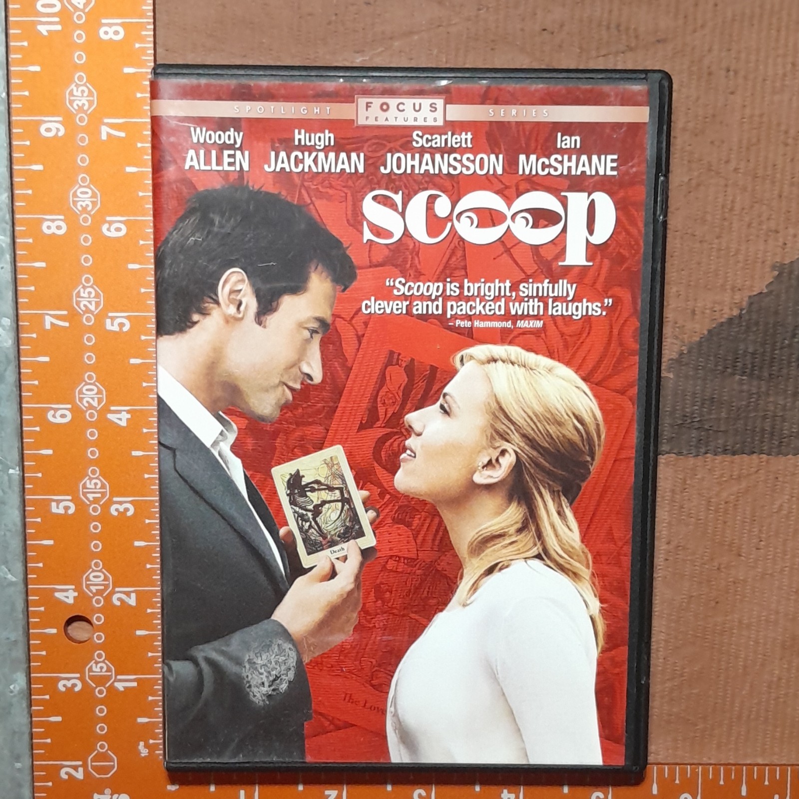 Focus Features Scoop (2006) DVD PG-13 Widescreen Subtitles Johansson