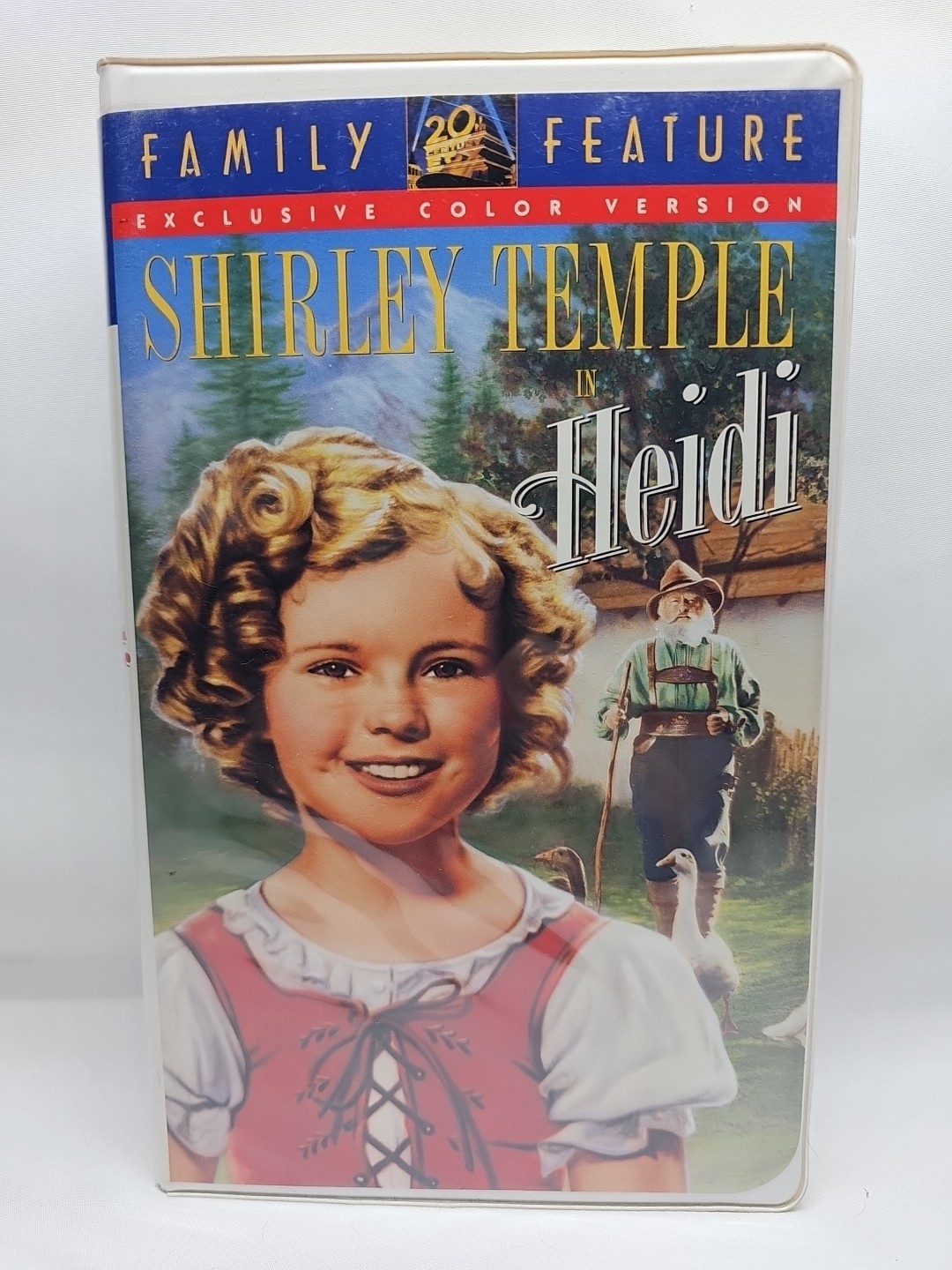 Heidi 1937 VHS Shirley Temple Clamshell