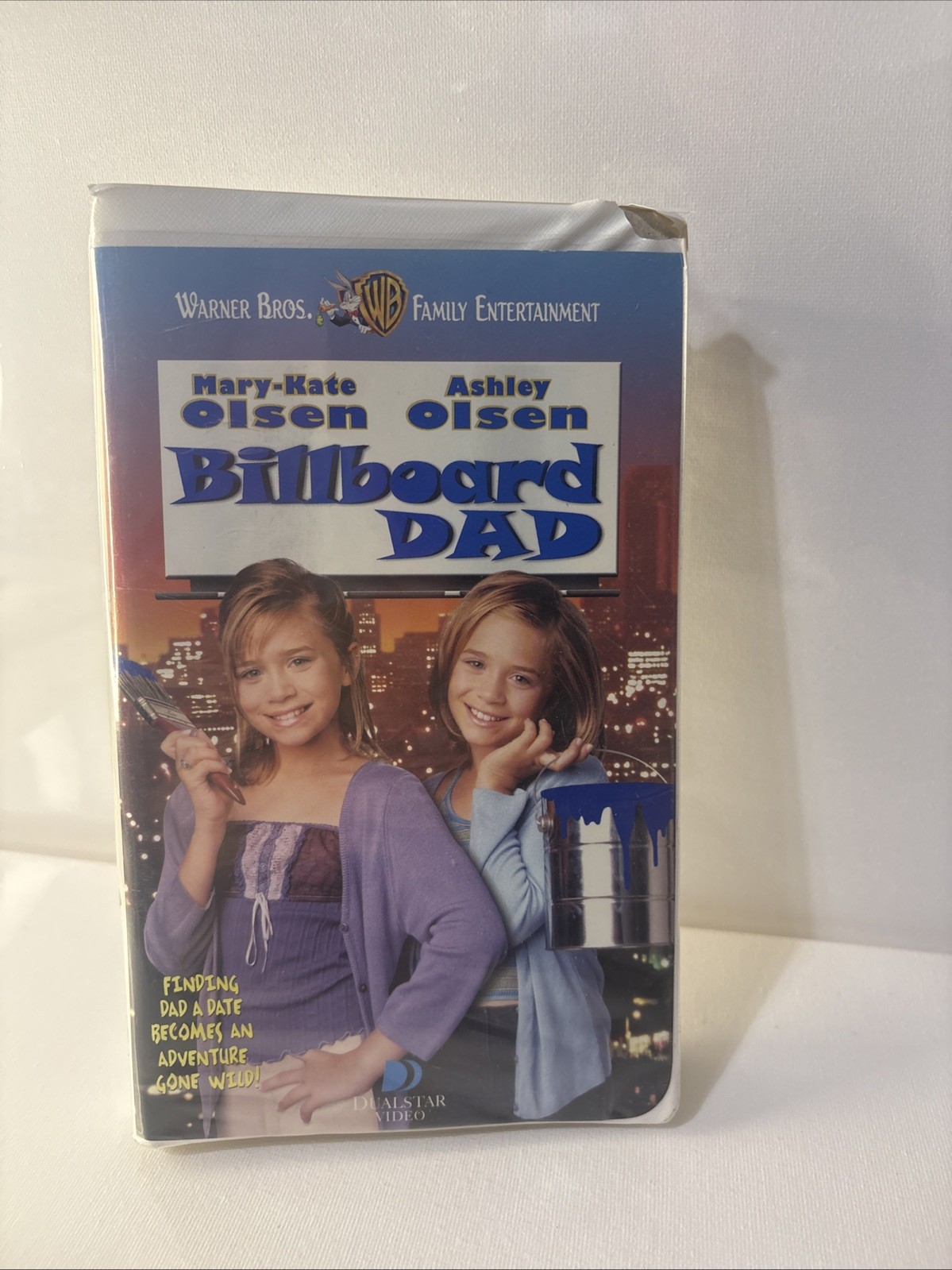 Vintage Warner Bros Ent Mary-kate & Ashley Olsen Billboard Dad (VHS, 1998)