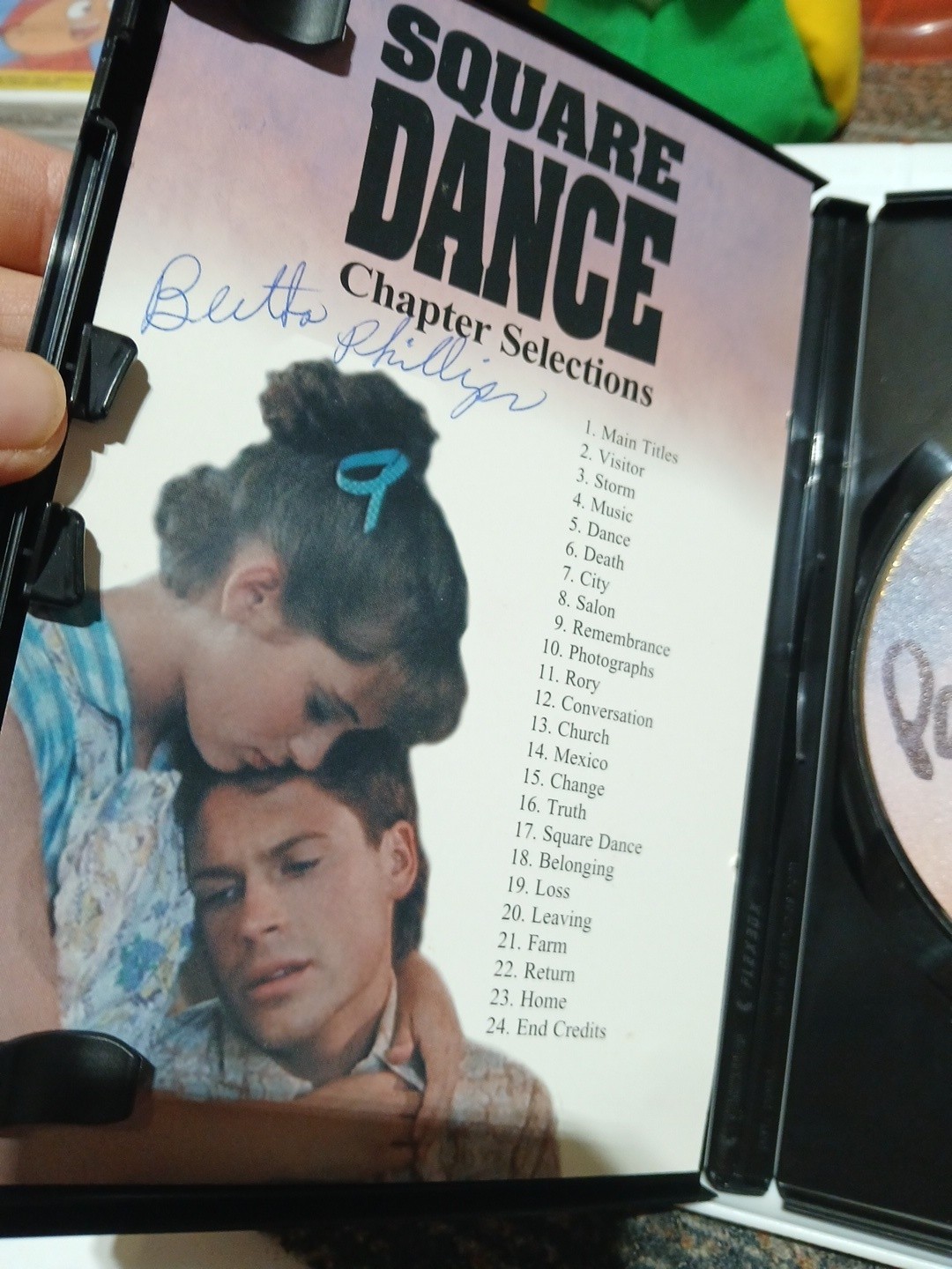 Square Dance (DVD, 2003) Winona Ryder 1st Starring Role Rob Lowe 1987 OOP RARE