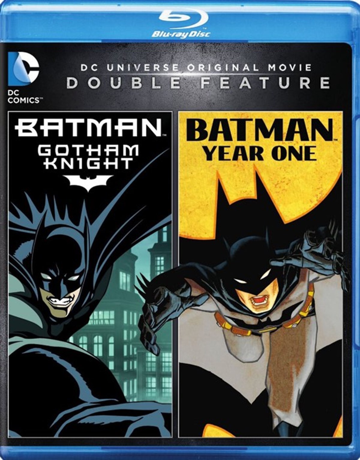 DCU Batman Gotham Knight / DCU Batman Year One – Blu-ray NEW