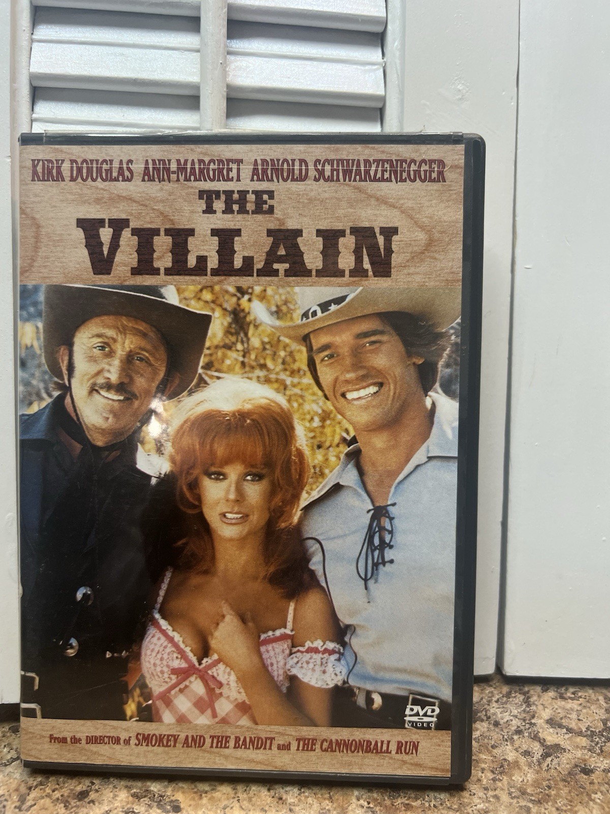 The Villain (1979) DVD Kirk Douglas Ann-Margret Arnold Schwarzenegger Western