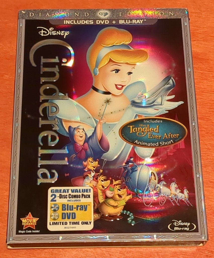 Cinderella Blu-ray Disney Diamond Edition Ilene Woods Clyde Geronimi