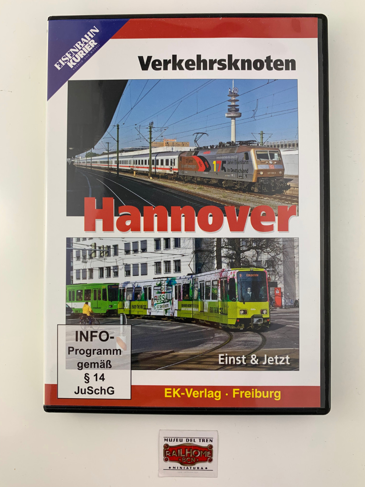 EISENBAHN KURIER DVD 8305 – Verkehrsnoten Hannover – 58 Min. New
