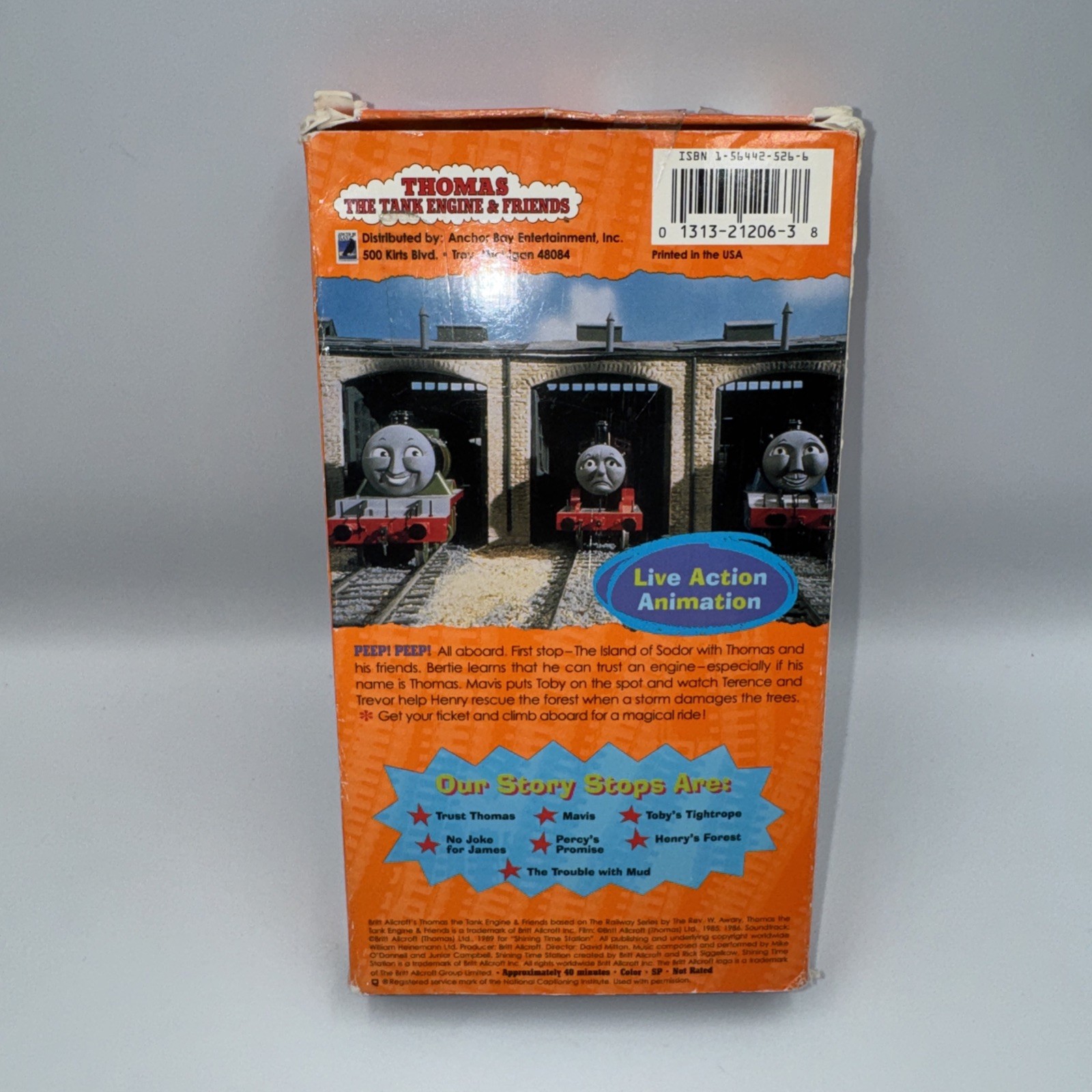 🚂 Lot of 8 Thomas & Friends The Train VHS Movies Vintage