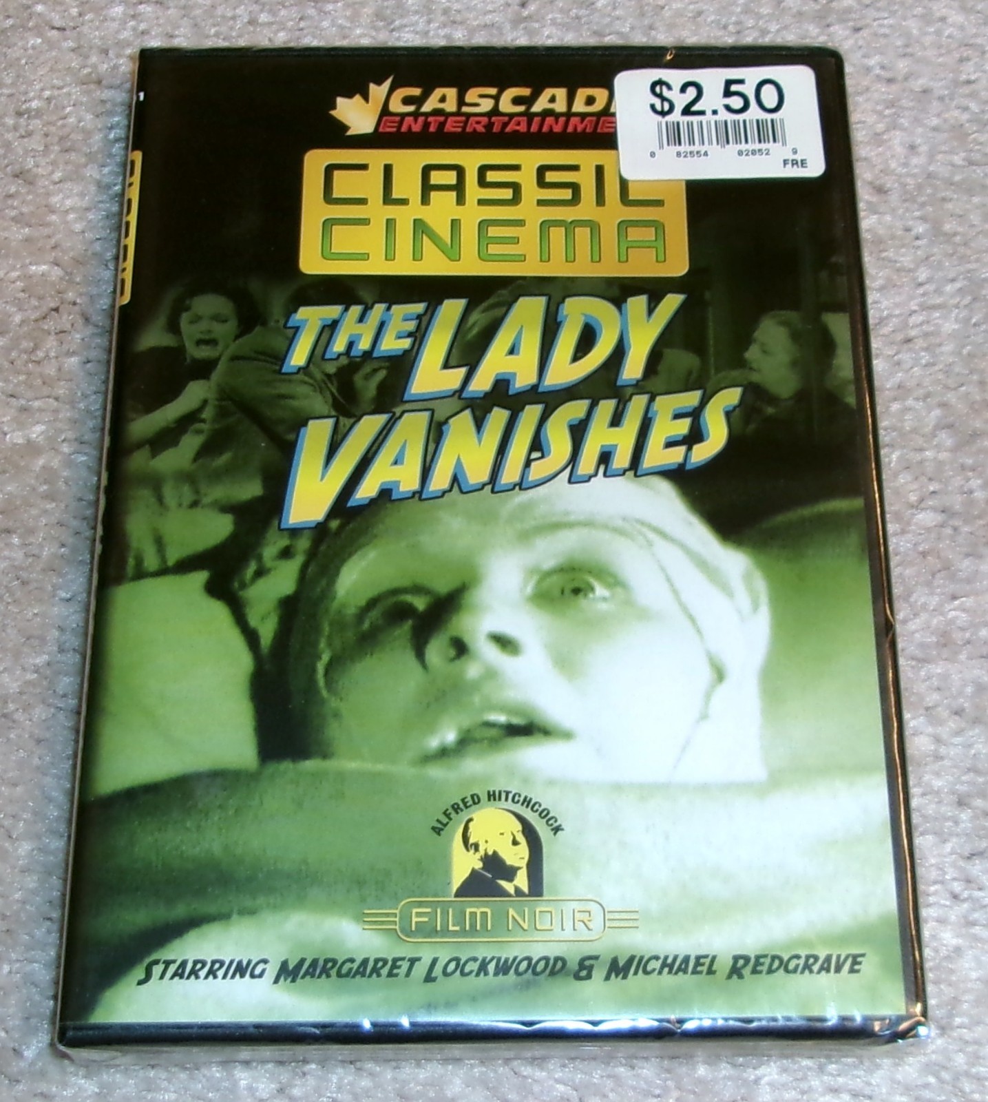 The Lady Vanishes DVD Cult Film Noir Classic Cinema NEW