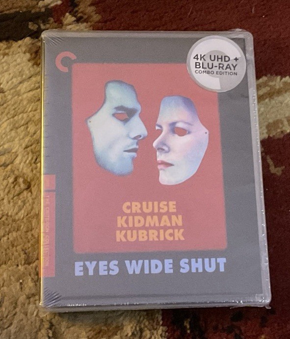 Eyes Wide Shut Criterion Collection 4K UHD + BLU-RAY COMBO EDITION BRAND NEW