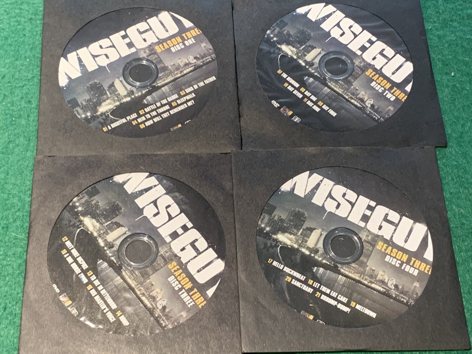 DVD Wiseguy Collector’s Edition Season 1 2 3 4 Ken Wahl 13 Discs 67 Eps 1980s