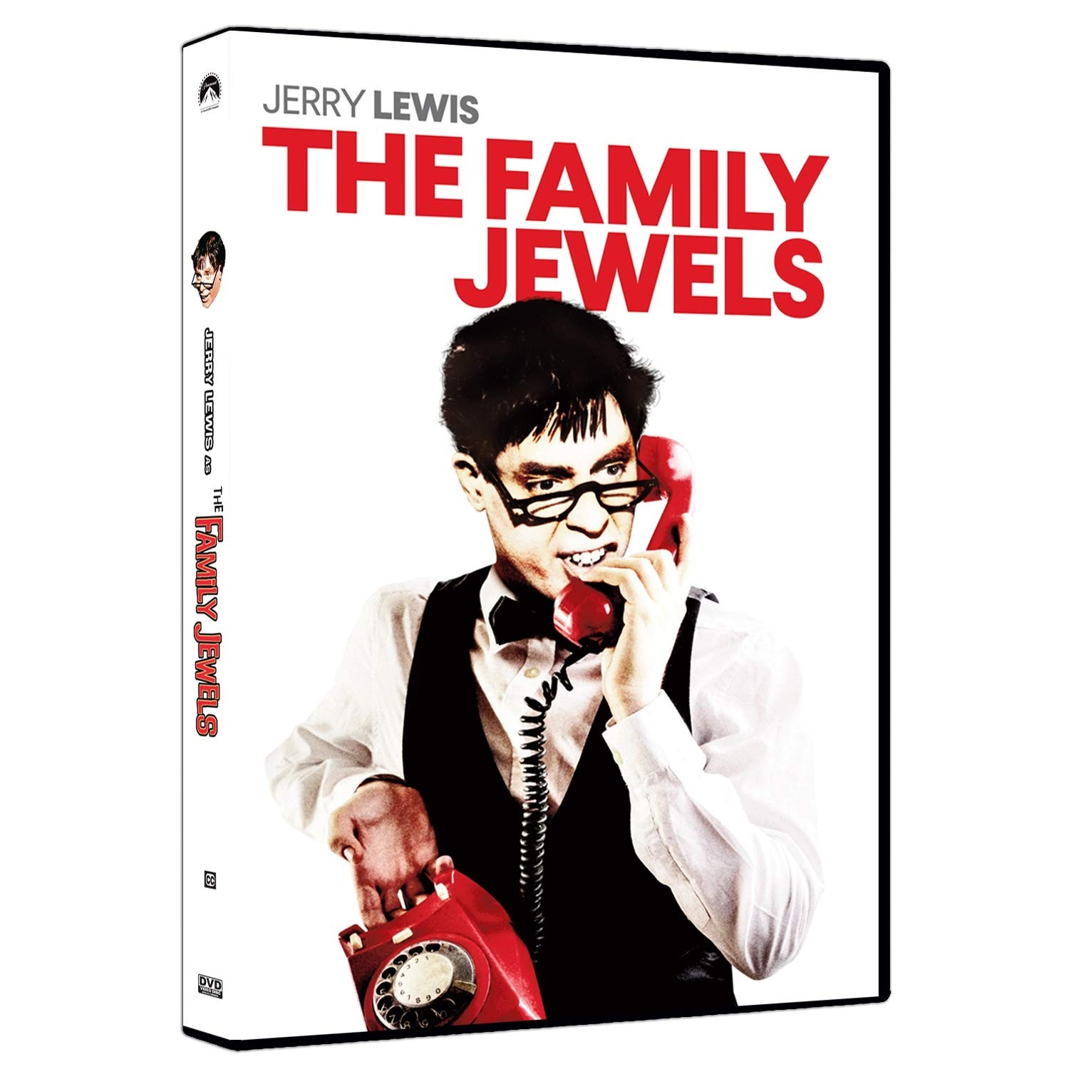 The Family Jewels (DVD) Jerry Lewis Sebastian Cabot Jay Adler Donna Butterworth