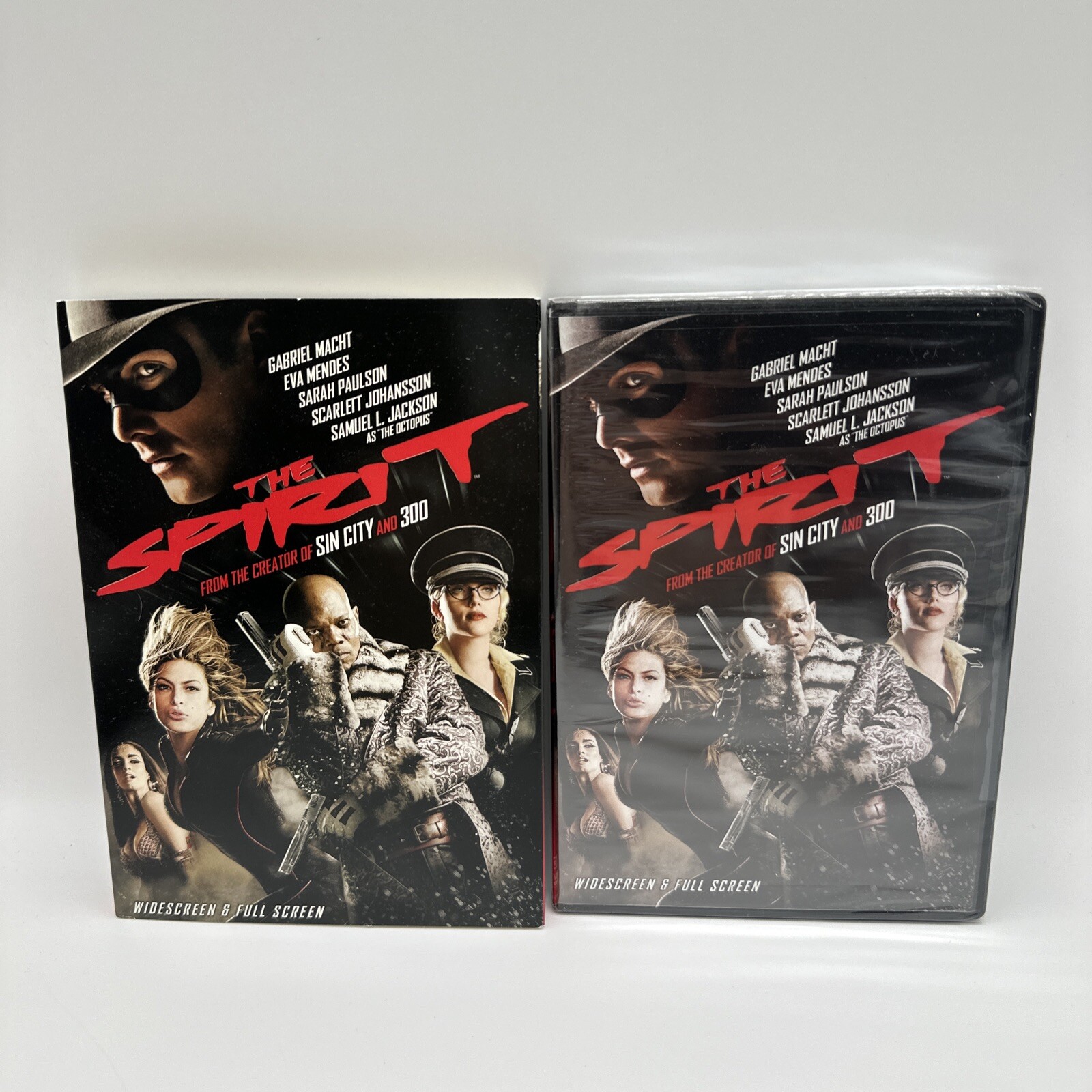 The Spirit DVD NEW Slipcover Scarlett Johansson, Samuel L Jackson.